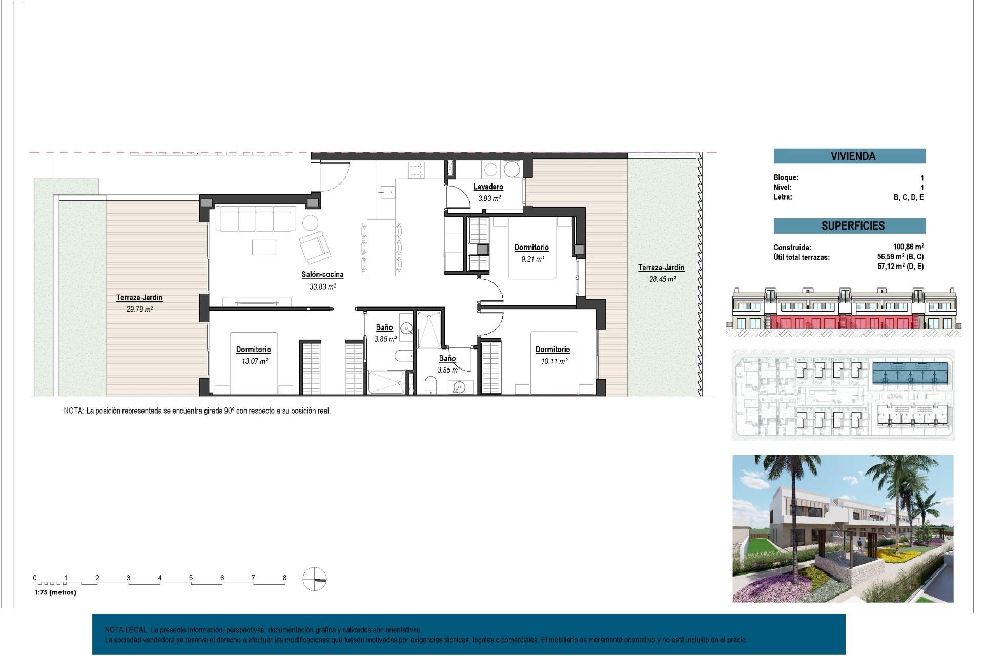 Nieuwbouw Woningen - Bungalow - Los Alcázares - Serena Golf