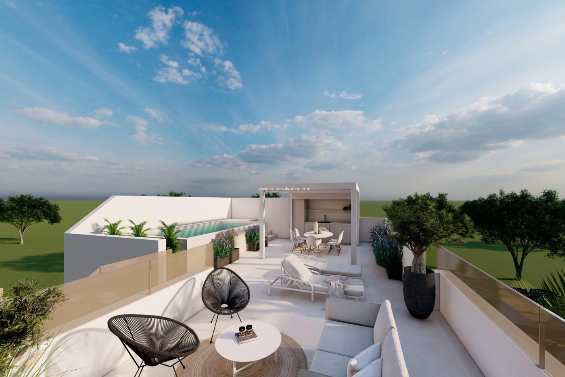 Nieuwbouw Woningen - Bungalow - Pilar de la Horadada - pueblo