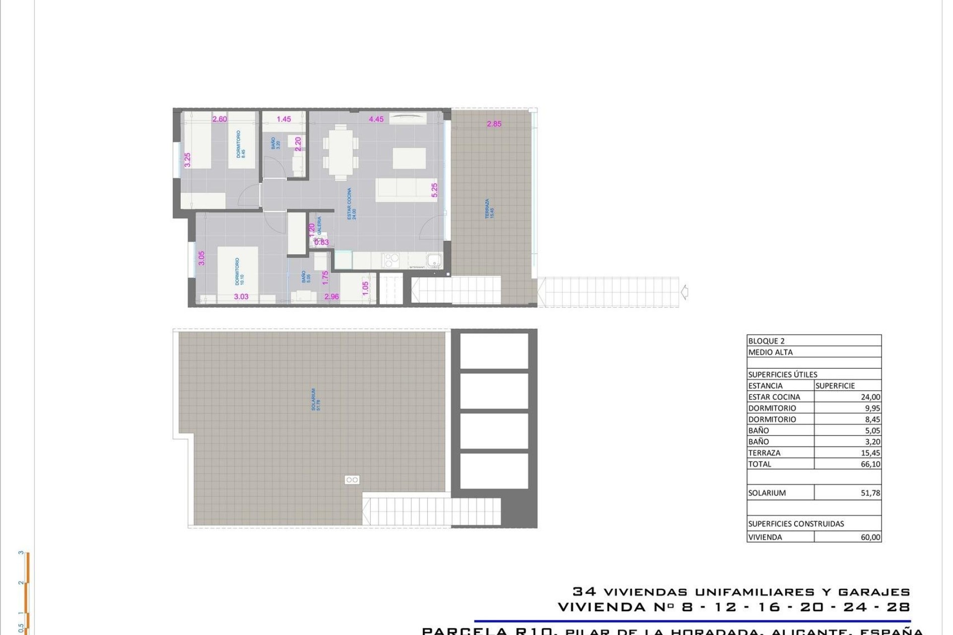 Nieuwbouw Woningen - Bungalow - Pilar de la Horadada - pueblo