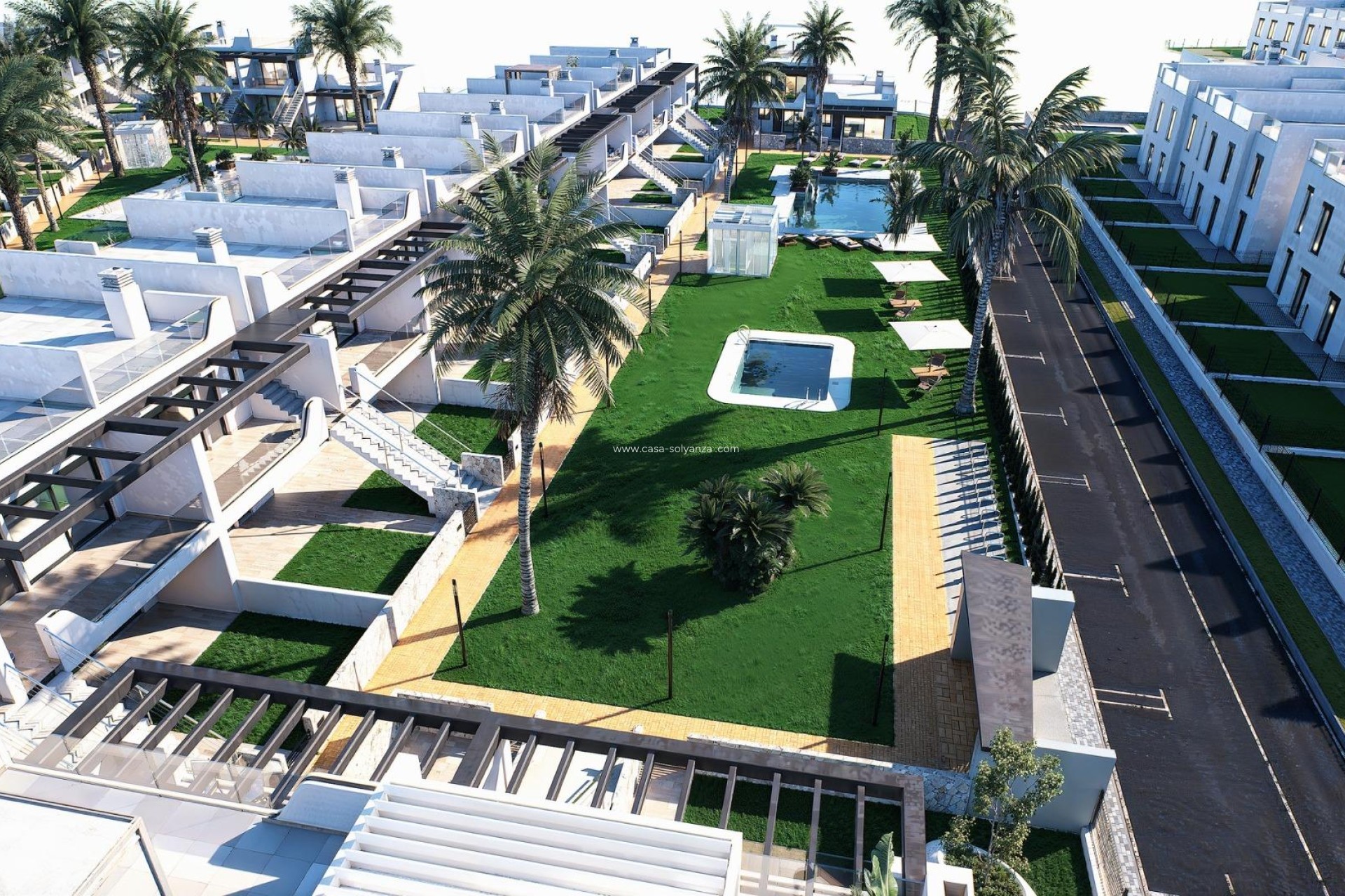 Nieuwbouw Woningen - Bungalow - Pilar de la Horadada - pueblo