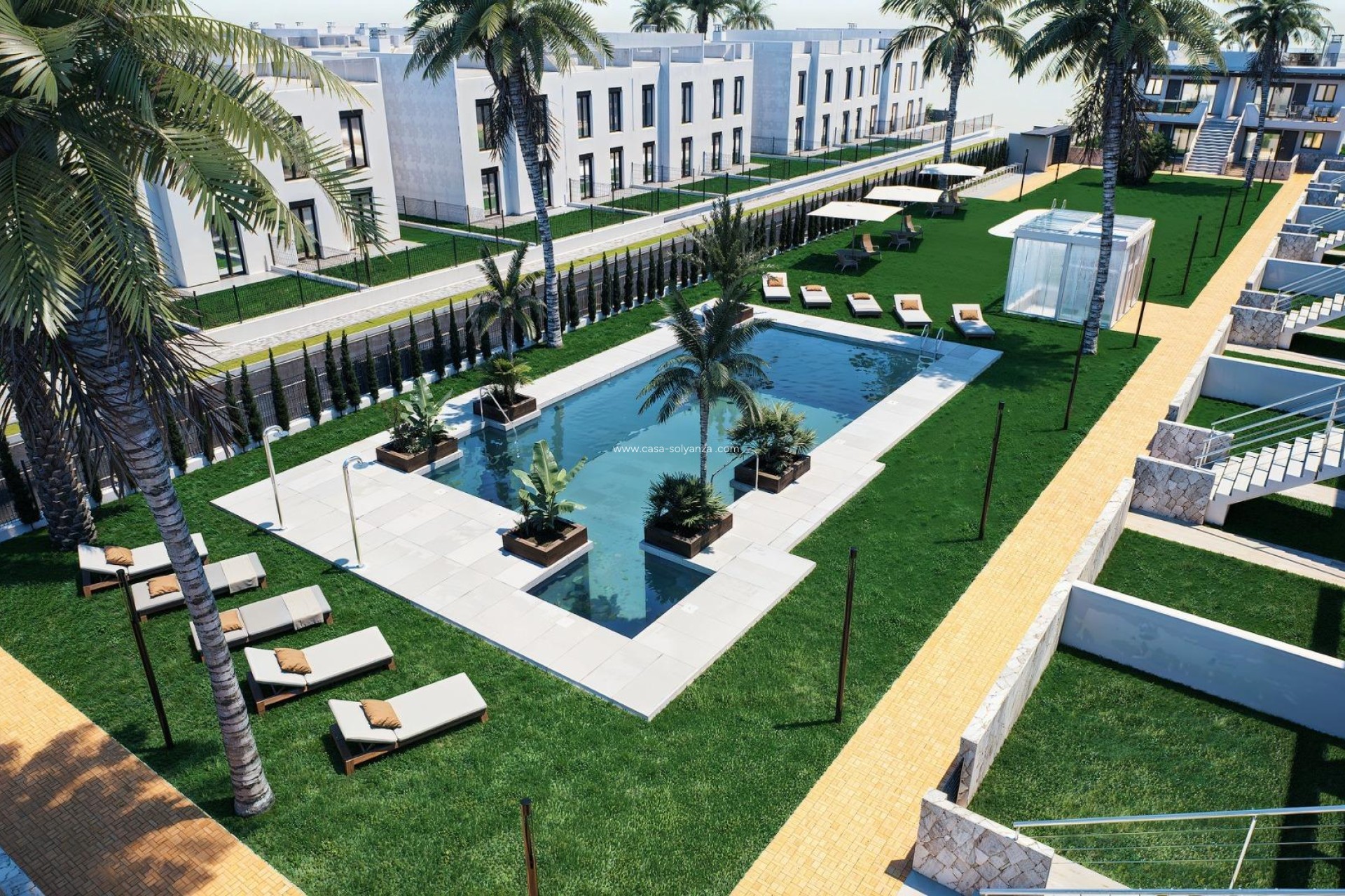 Nieuwbouw Woningen - Bungalow - Pilar de la Horadada - pueblo