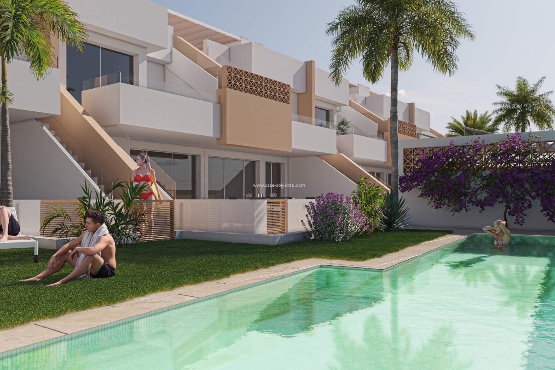 Nieuwbouw Woningen - Bungalow - Pilar de la Horadada - pueblo