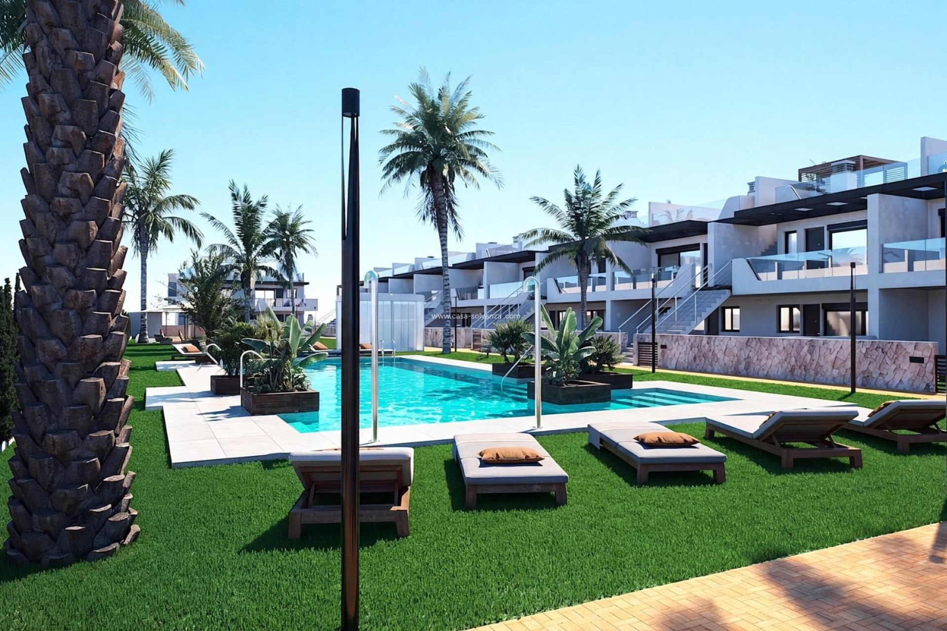 Nieuwbouw Woningen - Bungalow - Pilar de la Horadada - pueblo