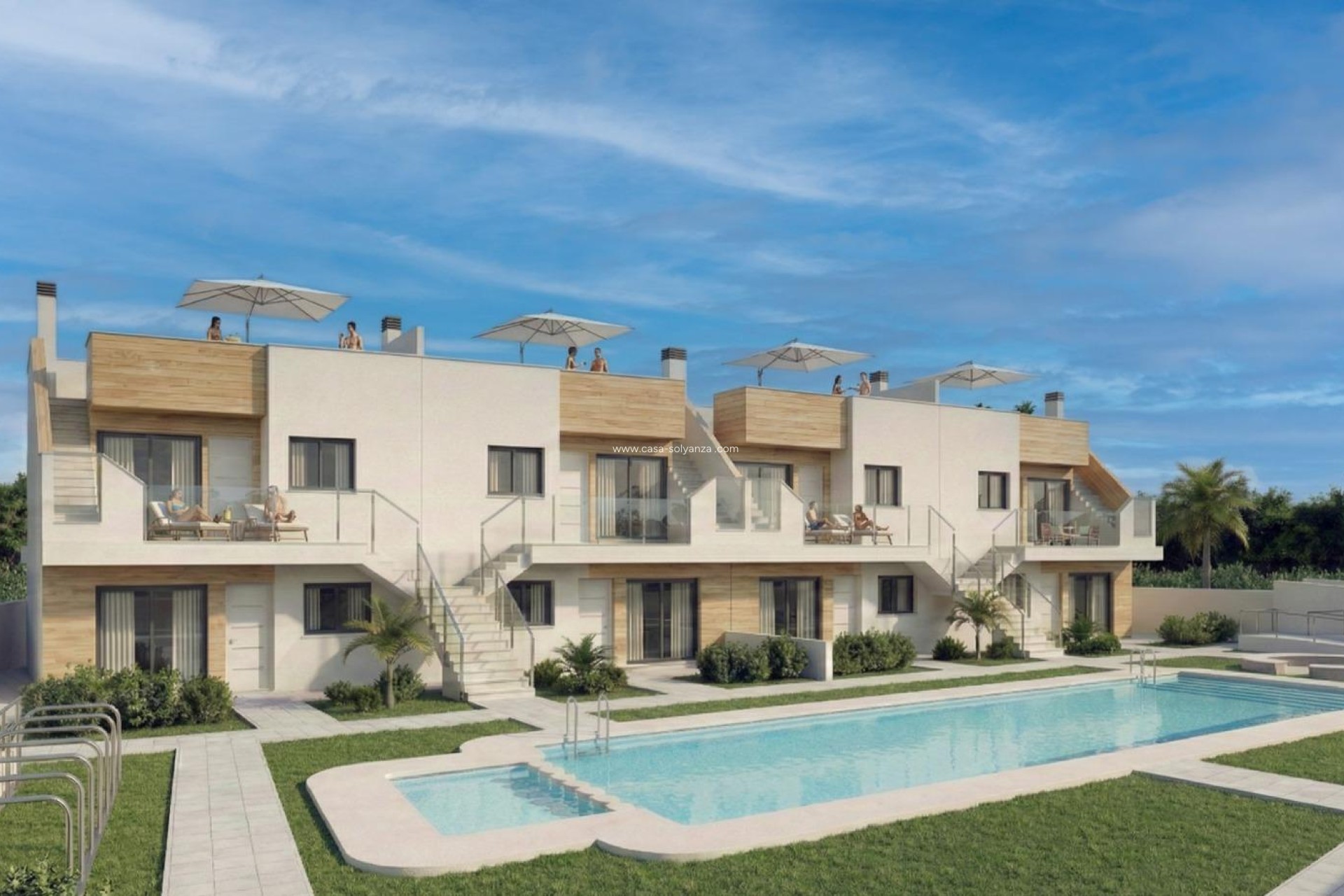 Nieuwbouw Woningen - Bungalow - San javier - pueblo