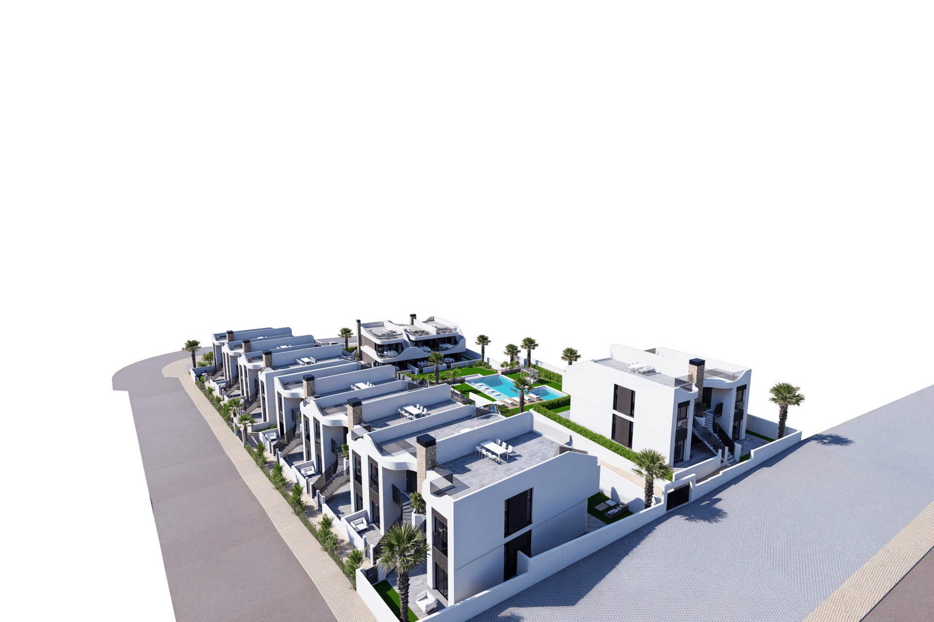 Nieuwbouw Woningen - Bungalow - San Miguel de Salinas