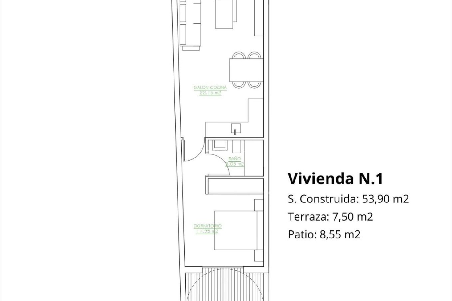 Nieuwbouw Woningen - Bungalow - San Pedro del Pinatar - Los Antolinos