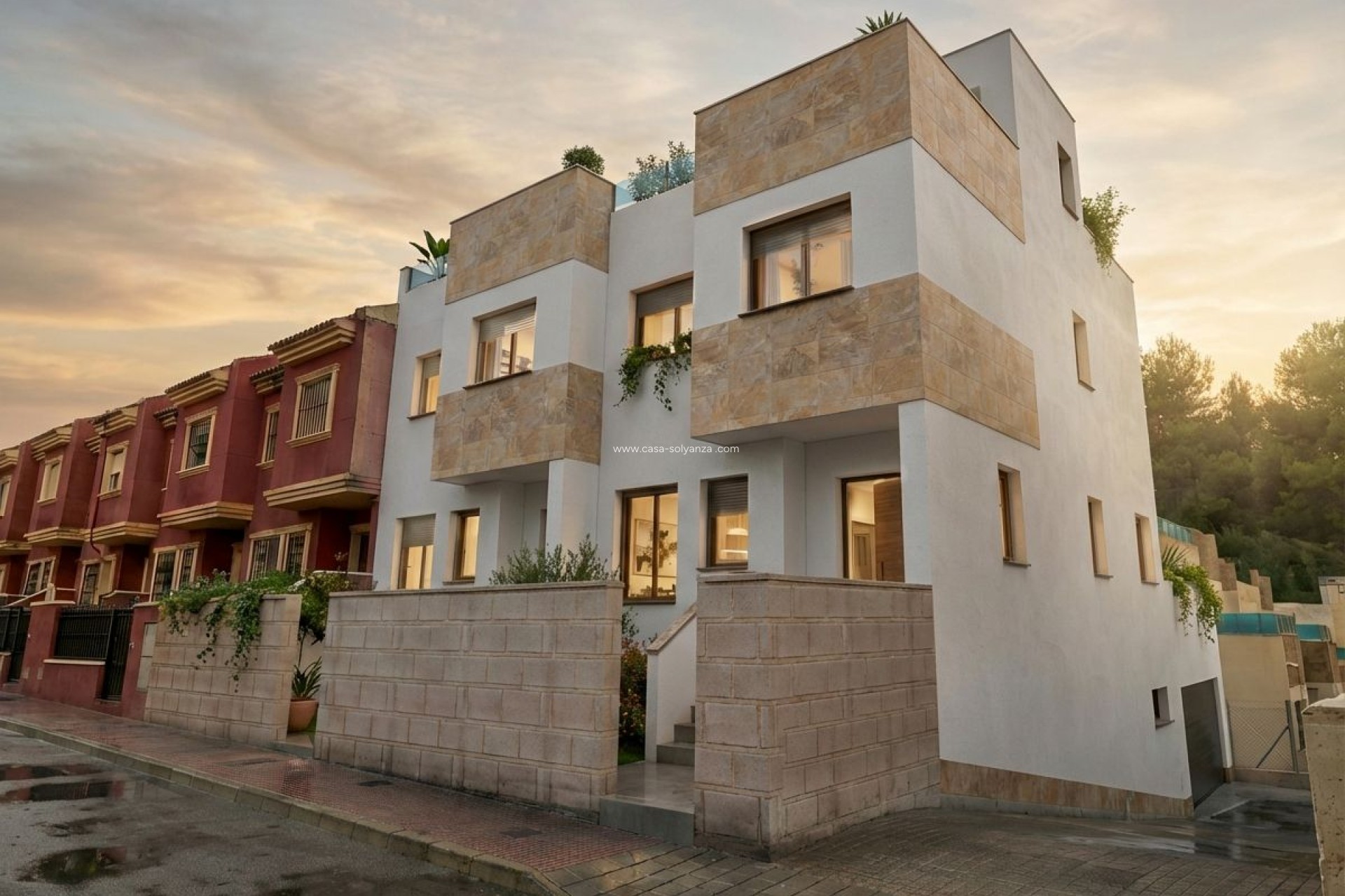 Nieuwbouw Woningen - Herenhuis - Bigastro