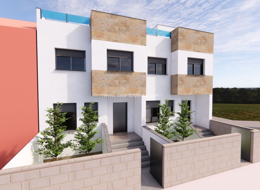 Nieuwbouw Woningen - Herenhuis - Bigastro