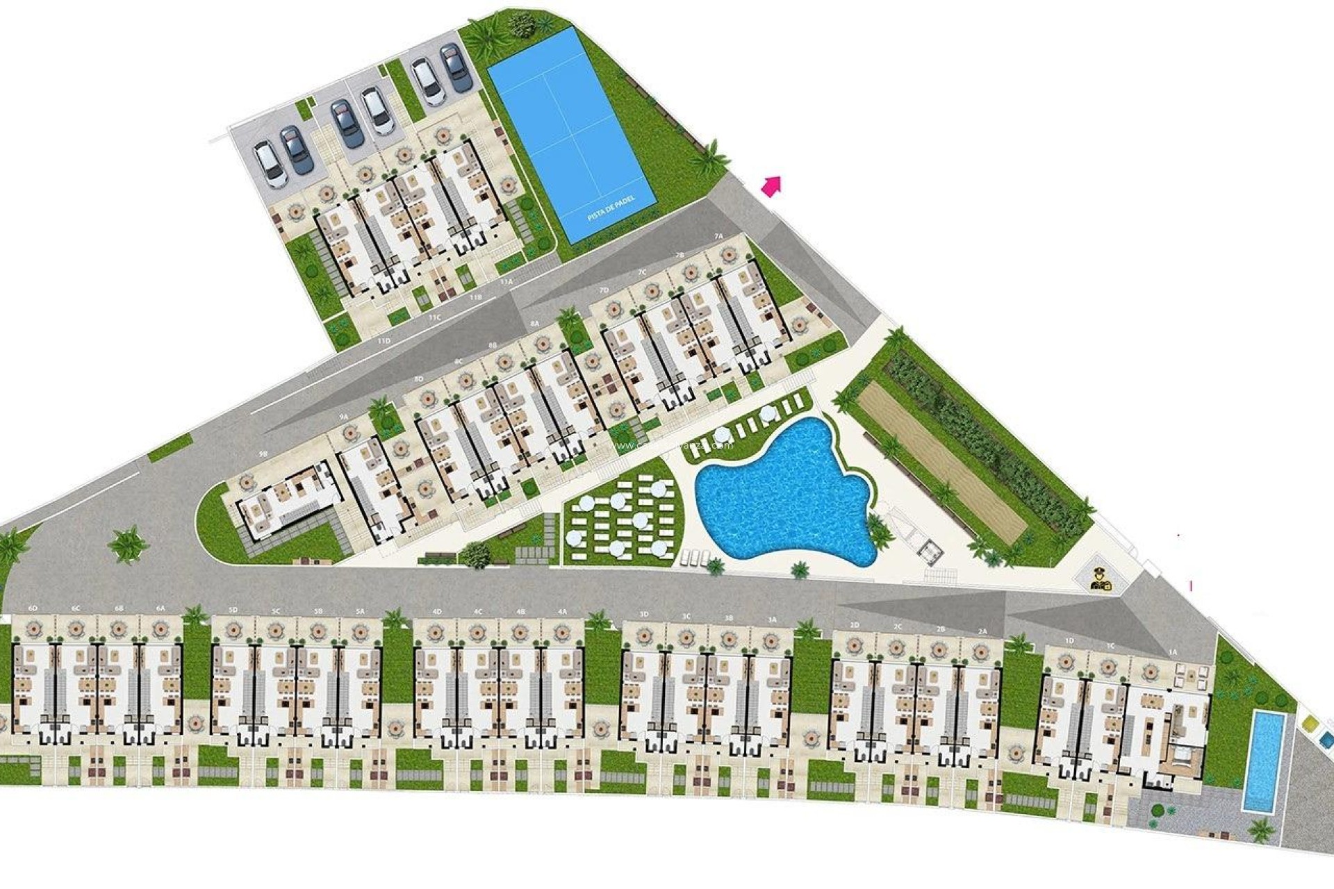 Nieuwbouw Woningen - Herenhuis - El Ràfol D'Almúnia - Urbanizacion La Almunia