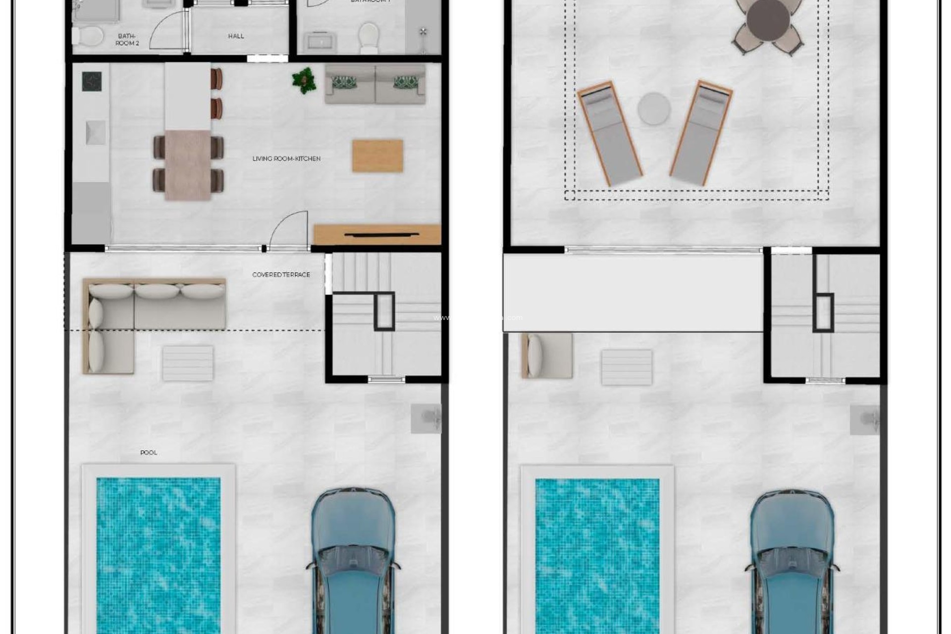 Nieuwbouw Woningen - Herenhuis - Fuente Alamo - La Pinilla