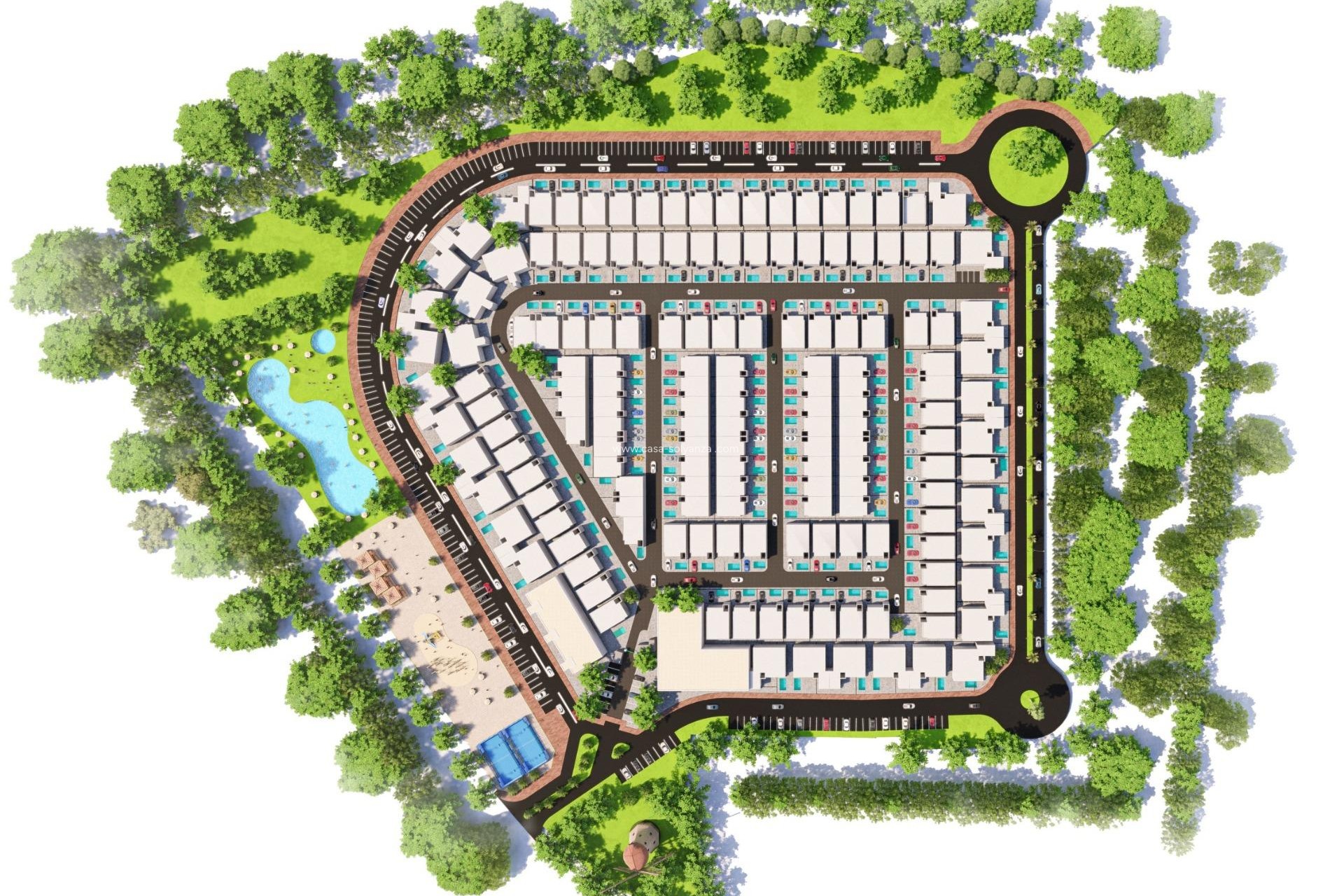 Nieuwbouw Woningen - Herenhuis - Fuente Alamo - La Pinilla