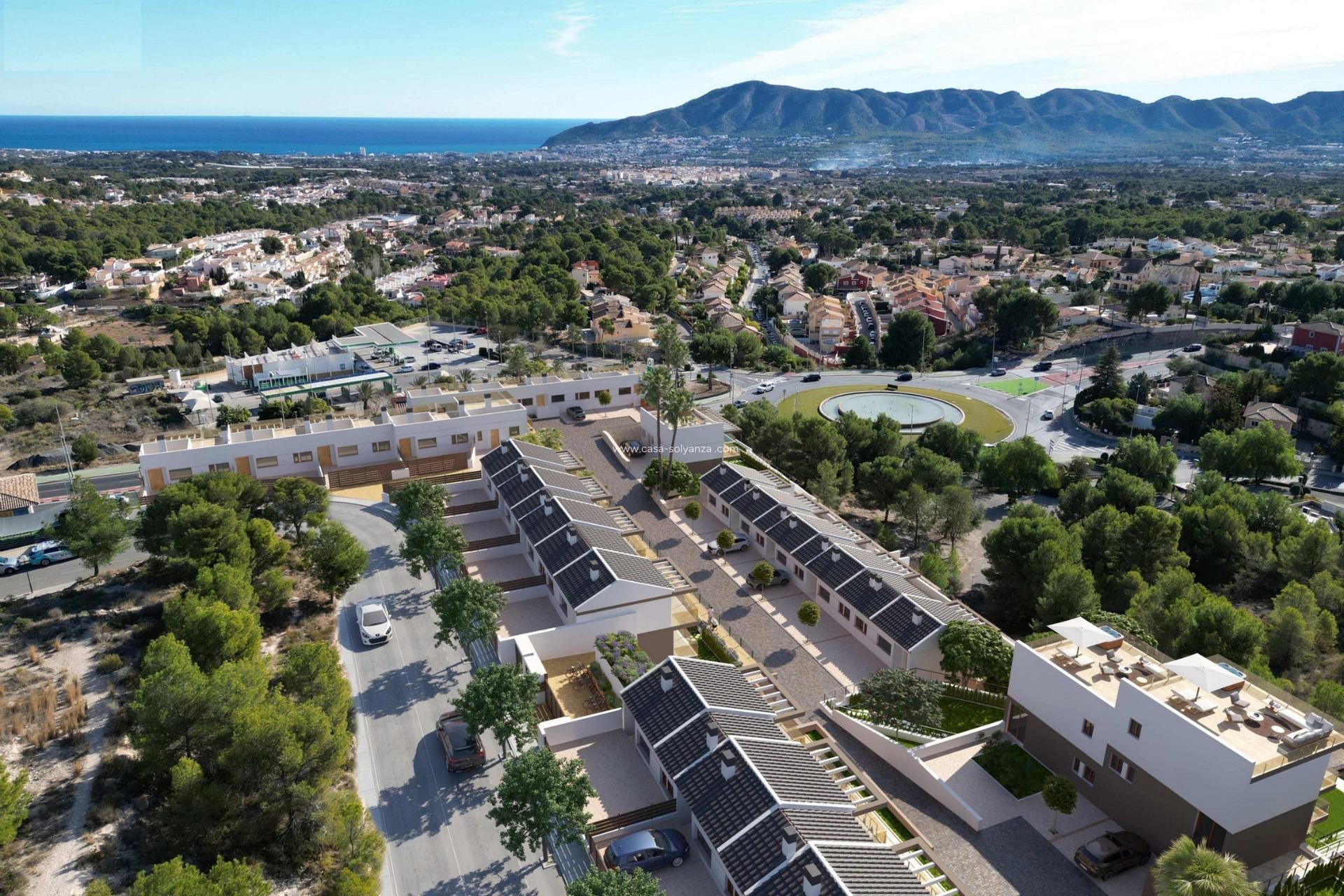 Nieuwbouw Woningen - Herenhuis - La Nucía - Nou Espai
