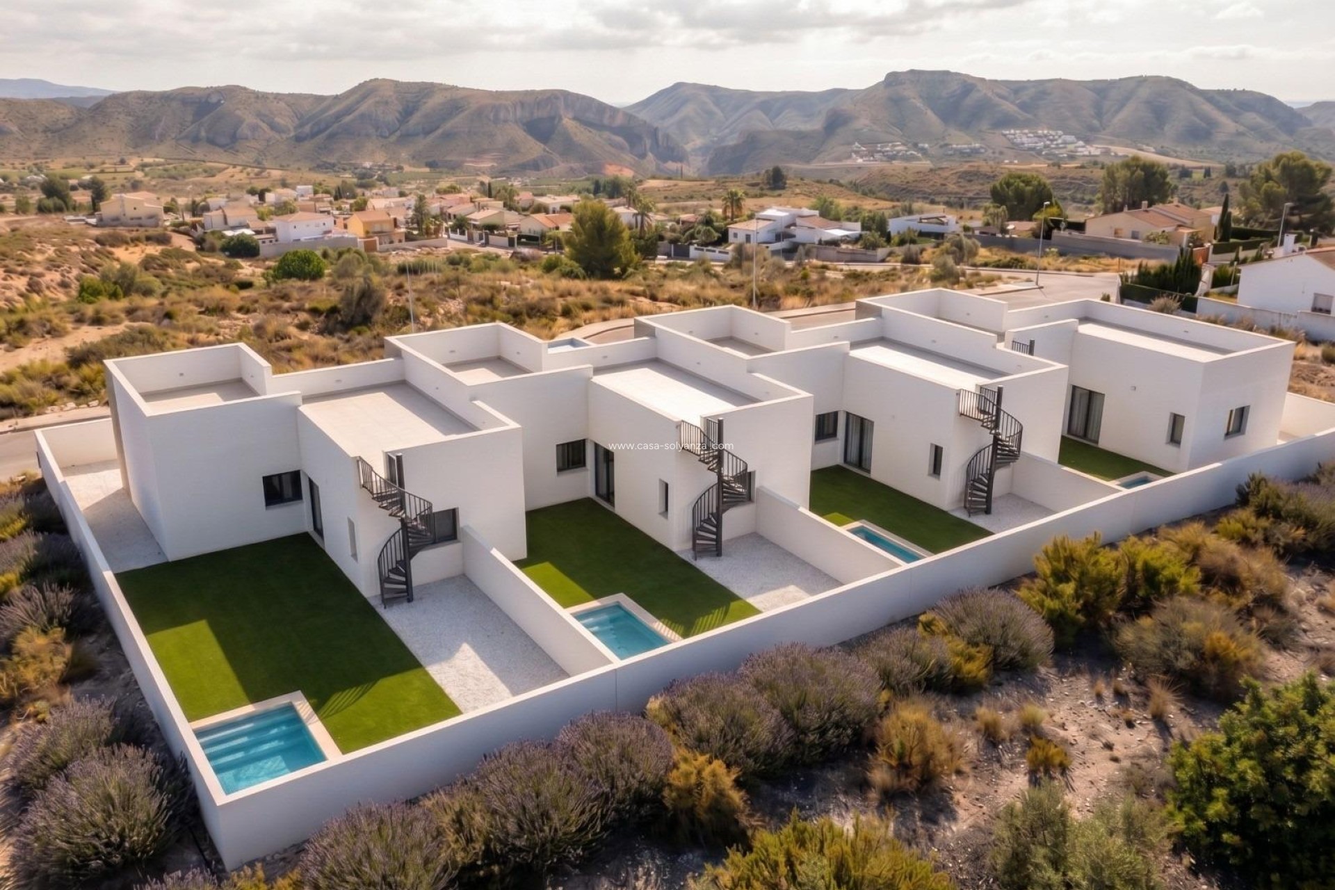 Nieuwbouw Woningen - Herenhuis - Mazarron - Country Club