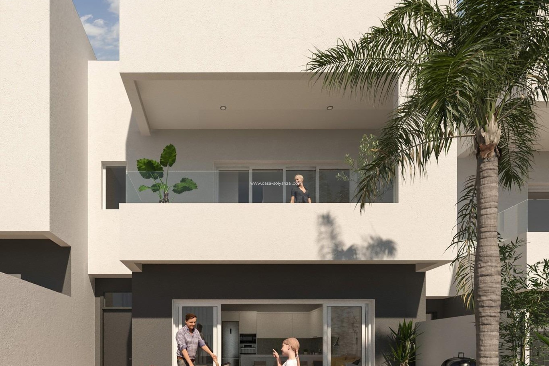 Nieuwbouw Woningen - Herenhuis - Monforte del Cid - Alenda Golf