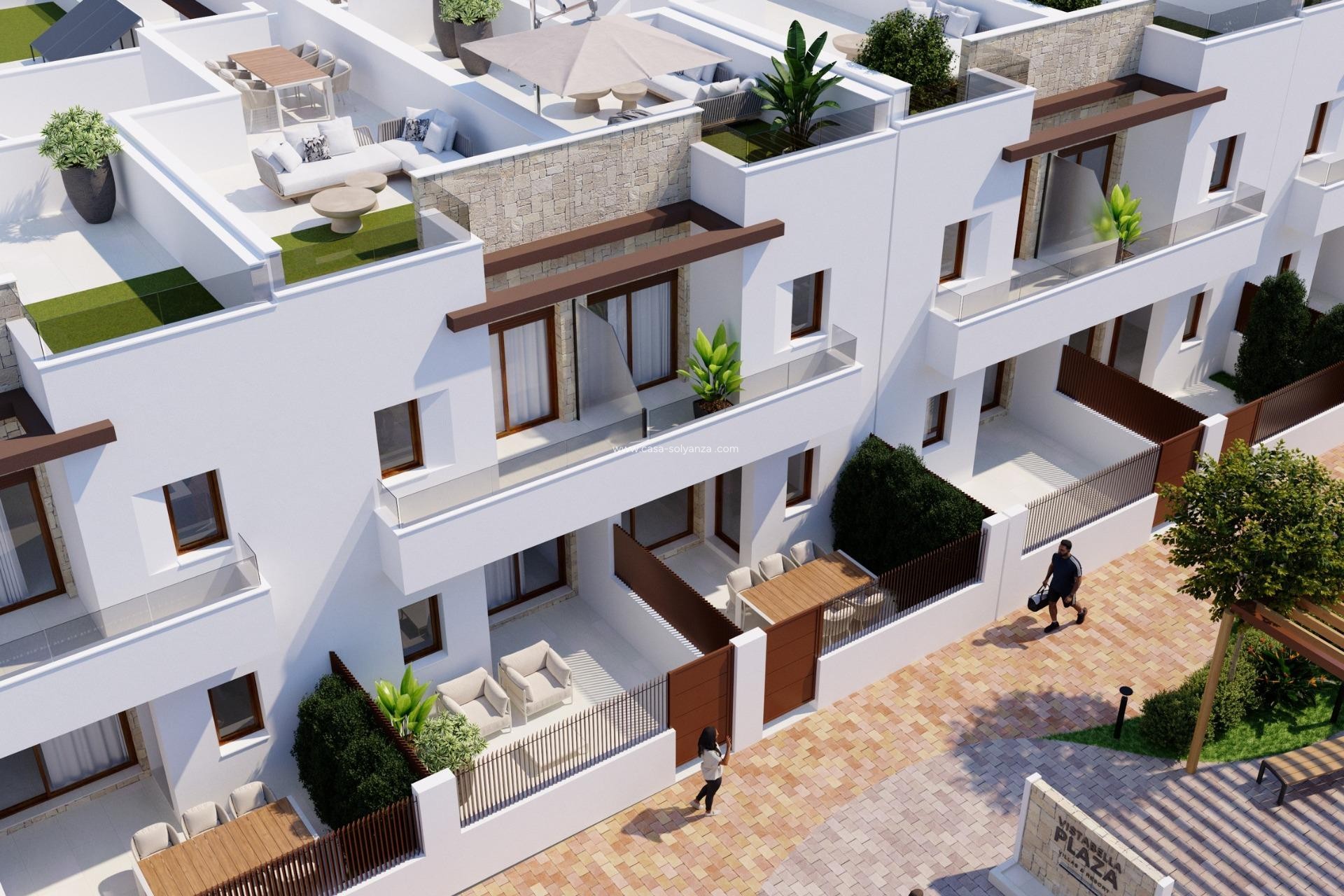 Nieuwbouw Woningen - Herenhuis - Orihuela - Vistabella Golf