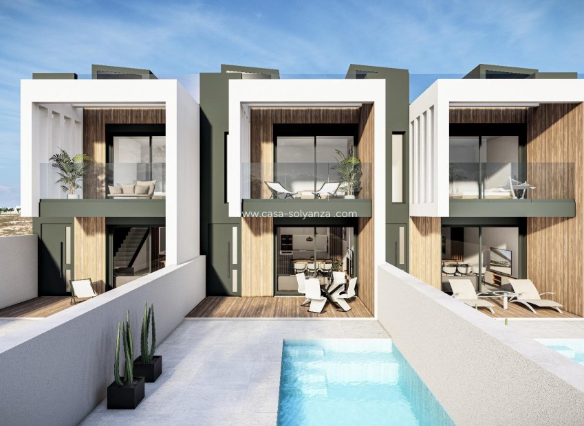 Nieuwbouw Woningen - Herenhuis - Pilar de la Horadada - Lo Monte
