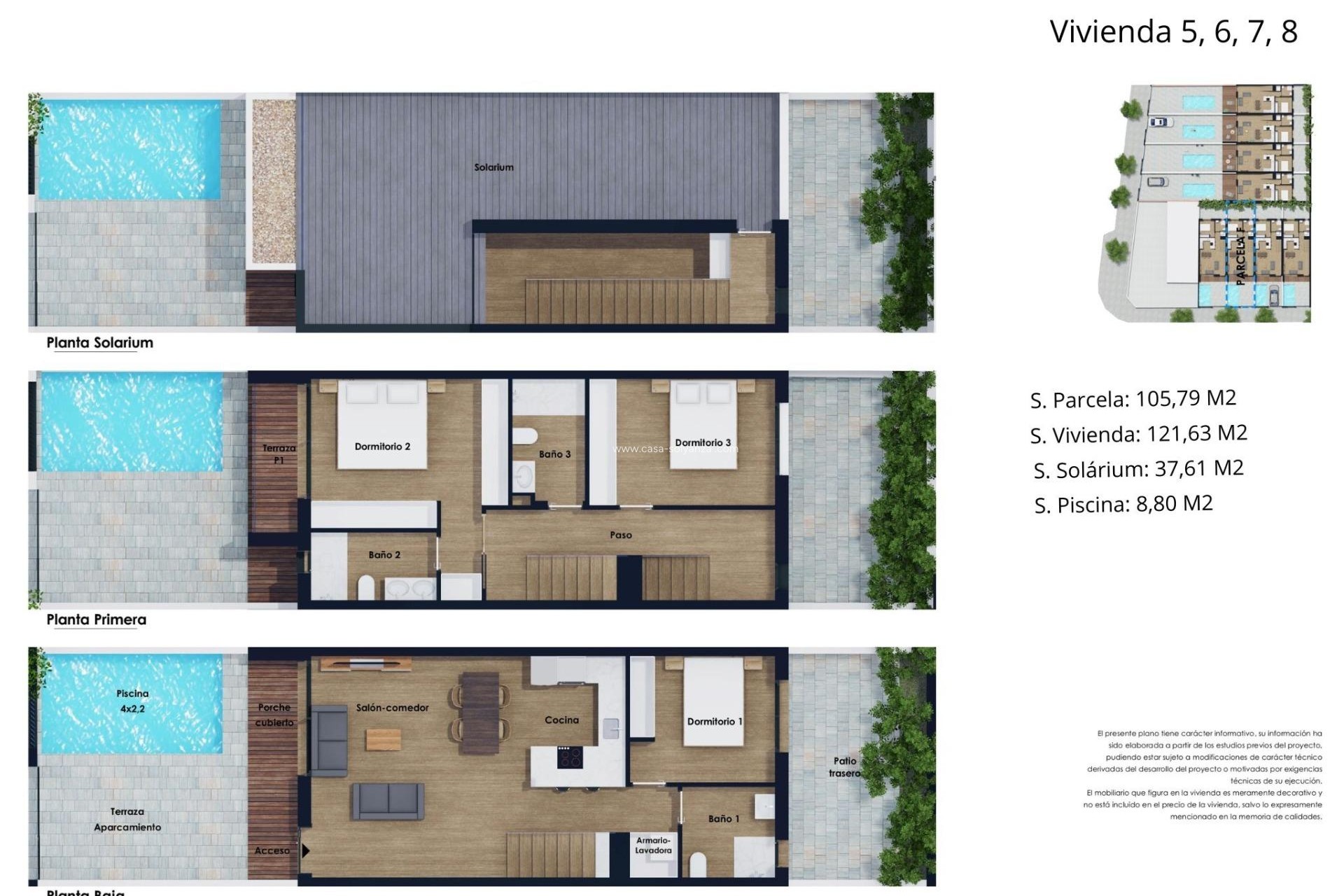 Nieuwbouw Woningen - Herenhuis - Pilar de la Horadada - Lo Monte