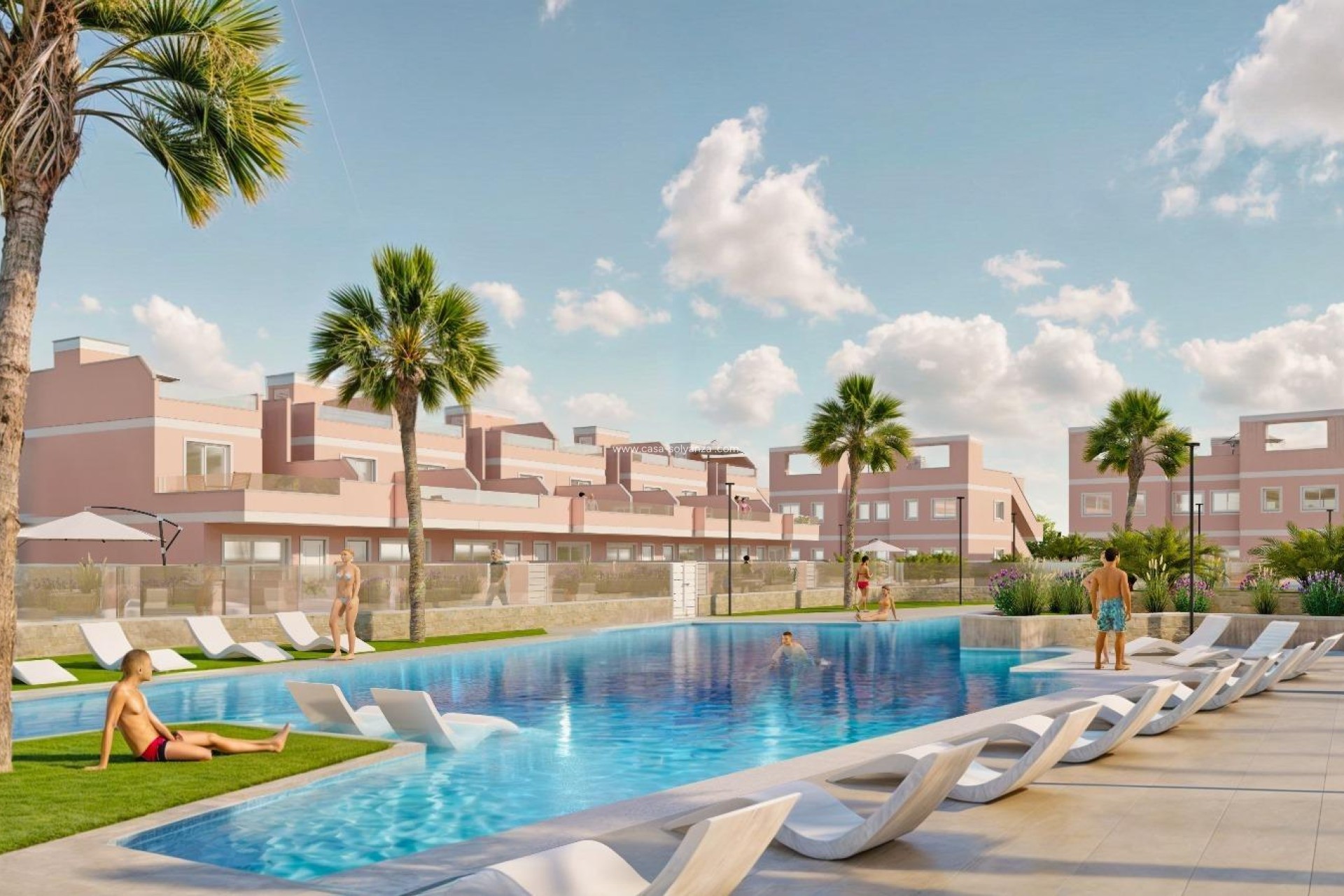 Nieuwbouw Woningen - Herenhuis - Pilar de la Horadada - Lo Monte