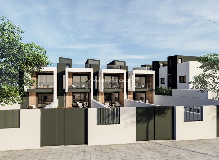 Nieuwbouw Woningen - Herenhuis - Pilar de la Horadada
