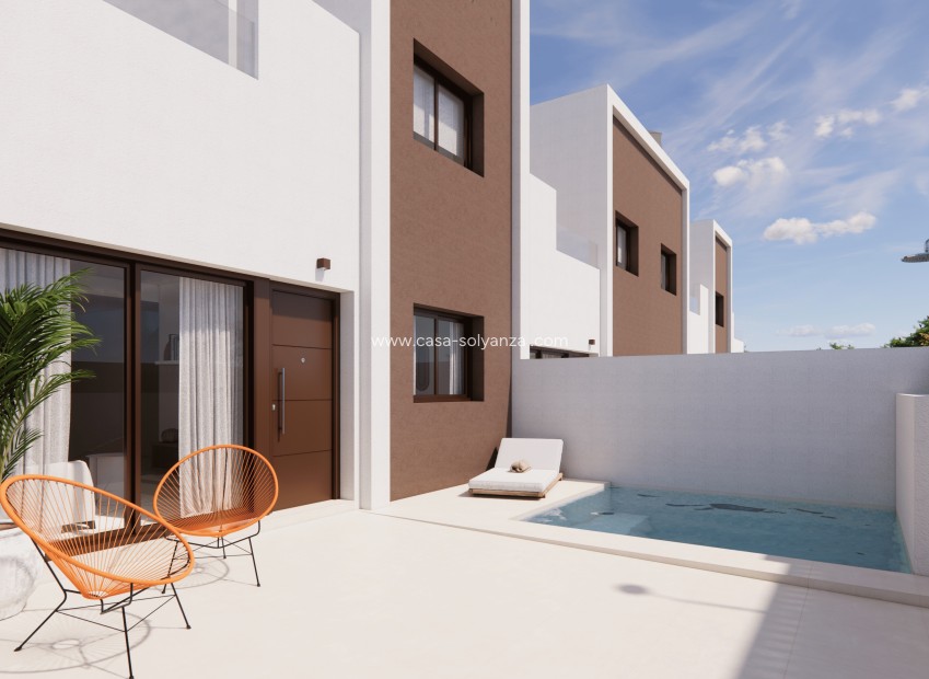 Nieuwbouw Woningen - Herenhuis - Pilar de la Horadada