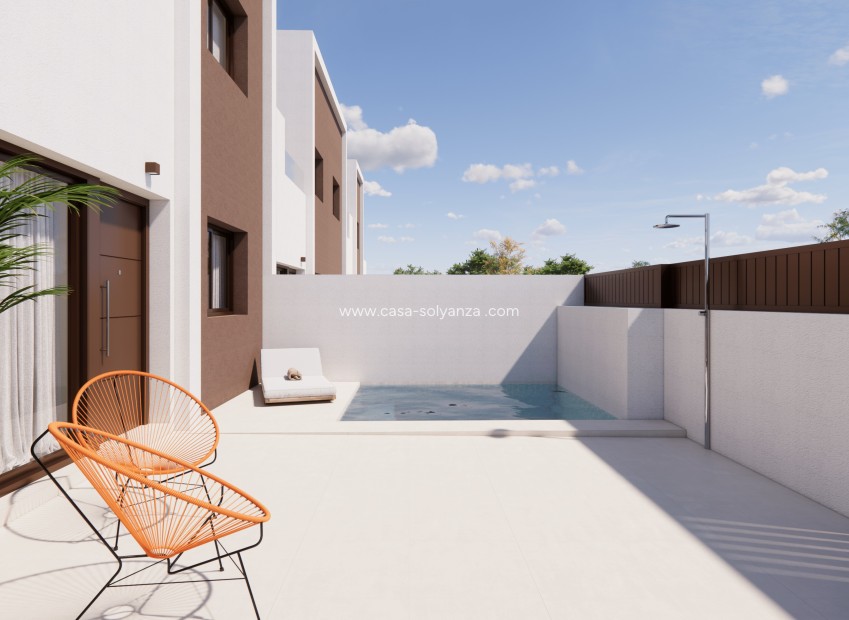 Nieuwbouw Woningen - Herenhuis - Pilar de la Horadada
