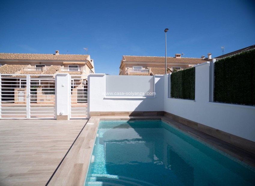 Nieuwbouw Woningen - Herenhuis - San javier - Parque del doce