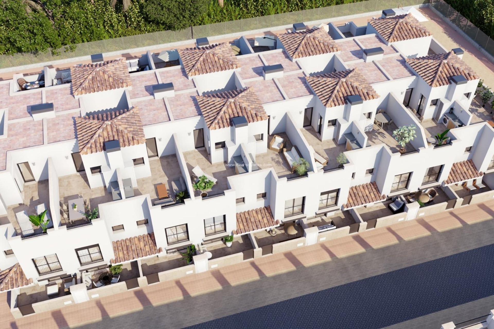 Nieuwbouw Woningen - Herenhuis - Torre Pacheco - Santa Rosalia pueblo