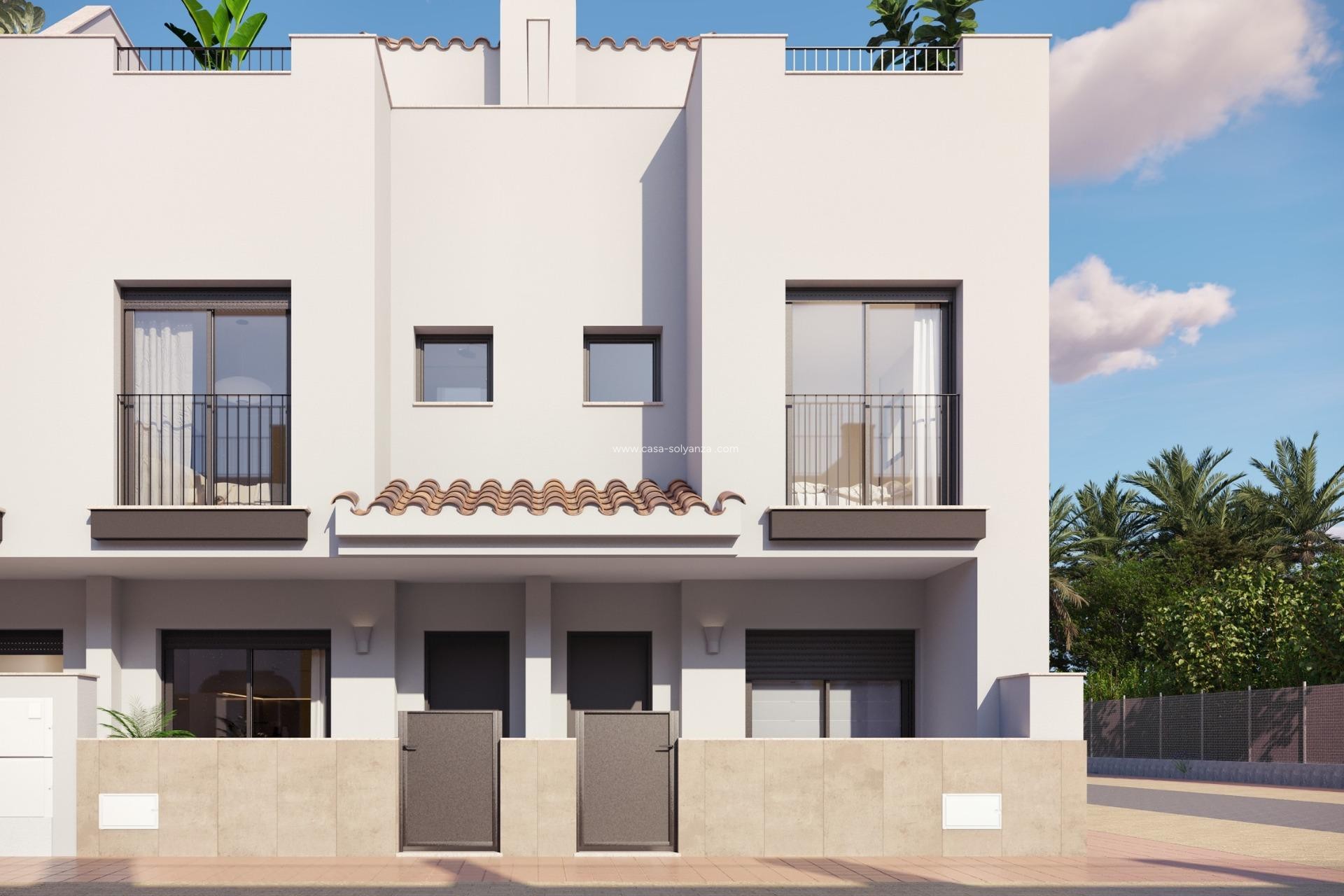 Nieuwbouw Woningen - Herenhuis - Torre Pacheco - Santa Rosalia pueblo