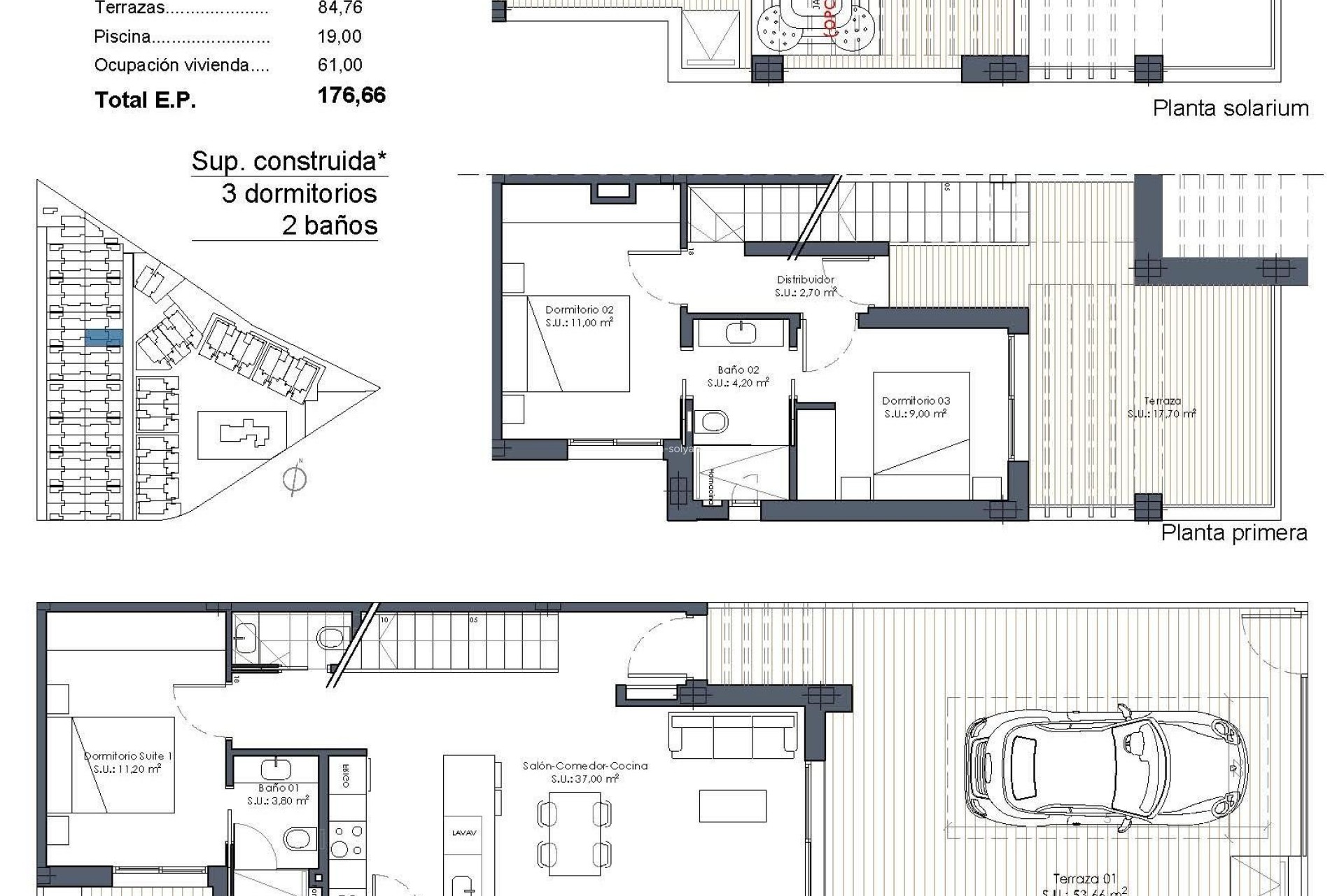 Nieuwbouw Woningen - Quad - Los Alcázares - Serena Golf