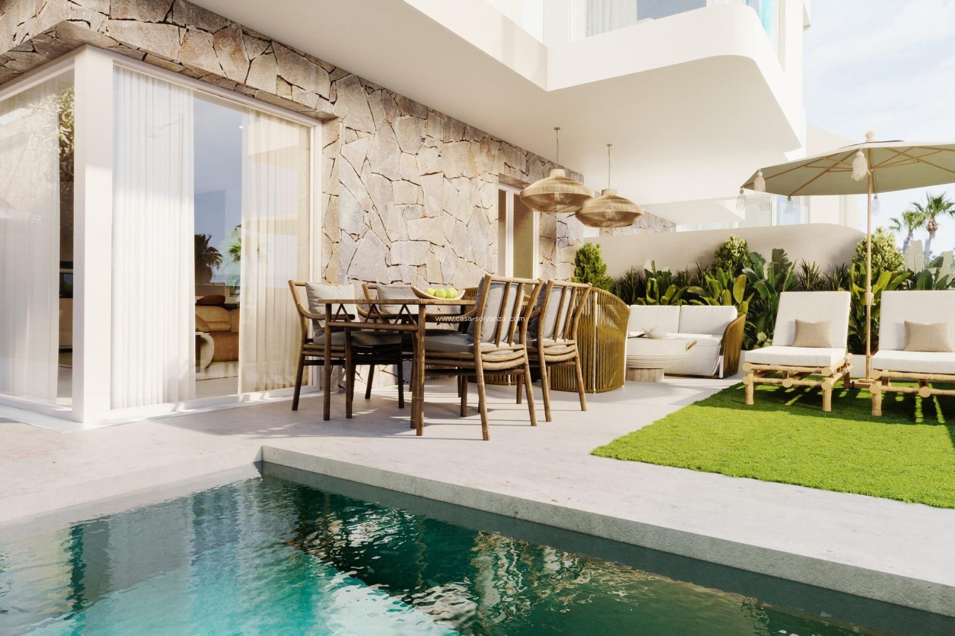 Nieuwbouw Woningen - Semidetached - Mojacar - Playa de la Mena