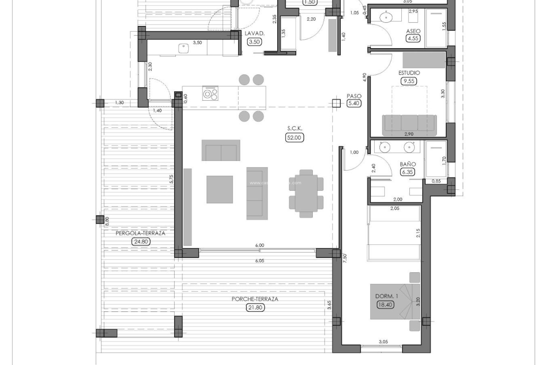 Nieuwbouw Woningen - Villa - Algorfa - La Finca Golf Resort