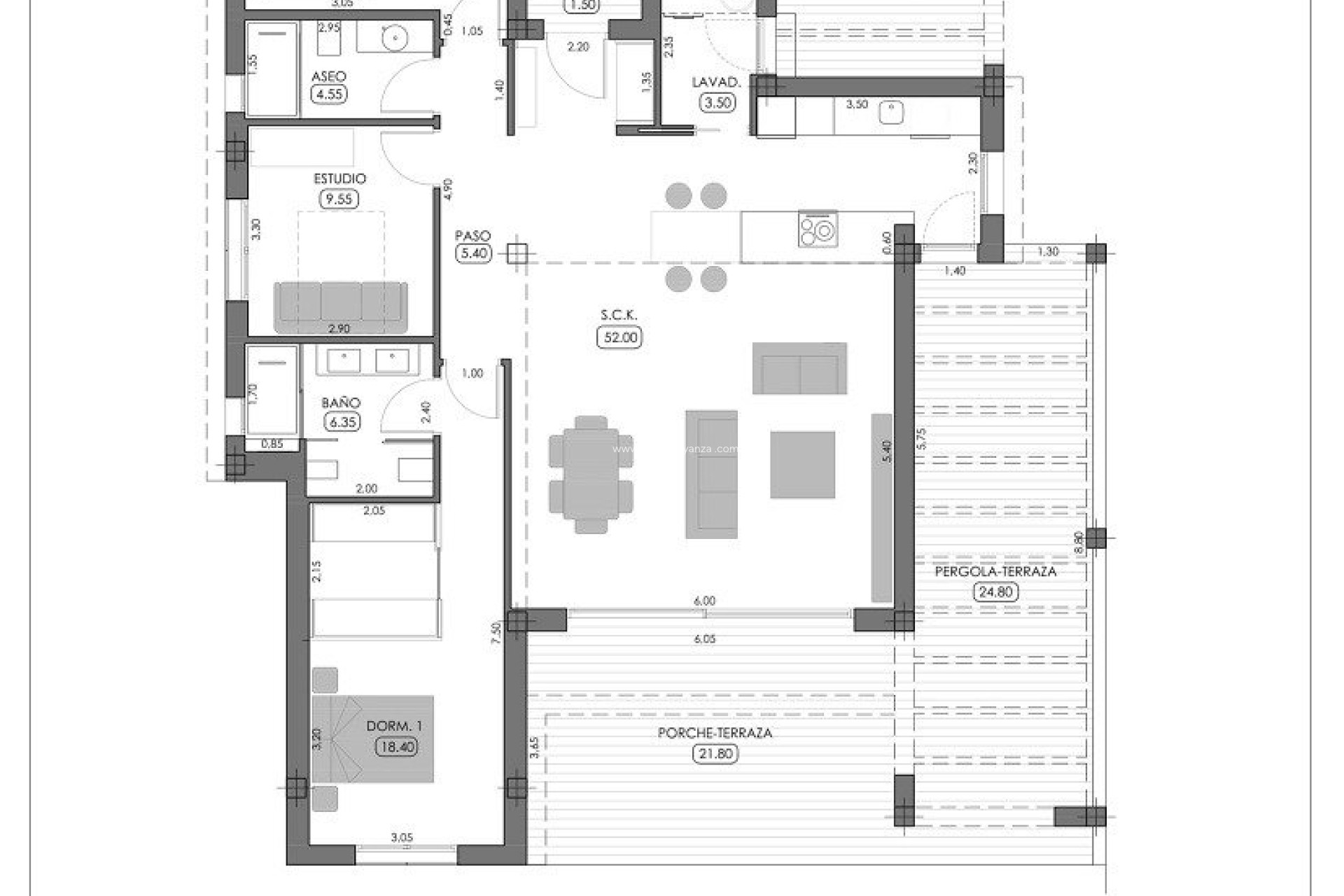 Nieuwbouw Woningen - Villa - Algorfa - La Finca Golf Resort
