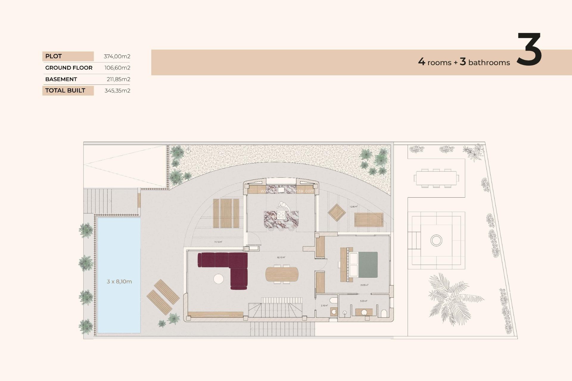 Nieuwbouw Woningen - Villa - Algorfa - La Finca Golf Resort