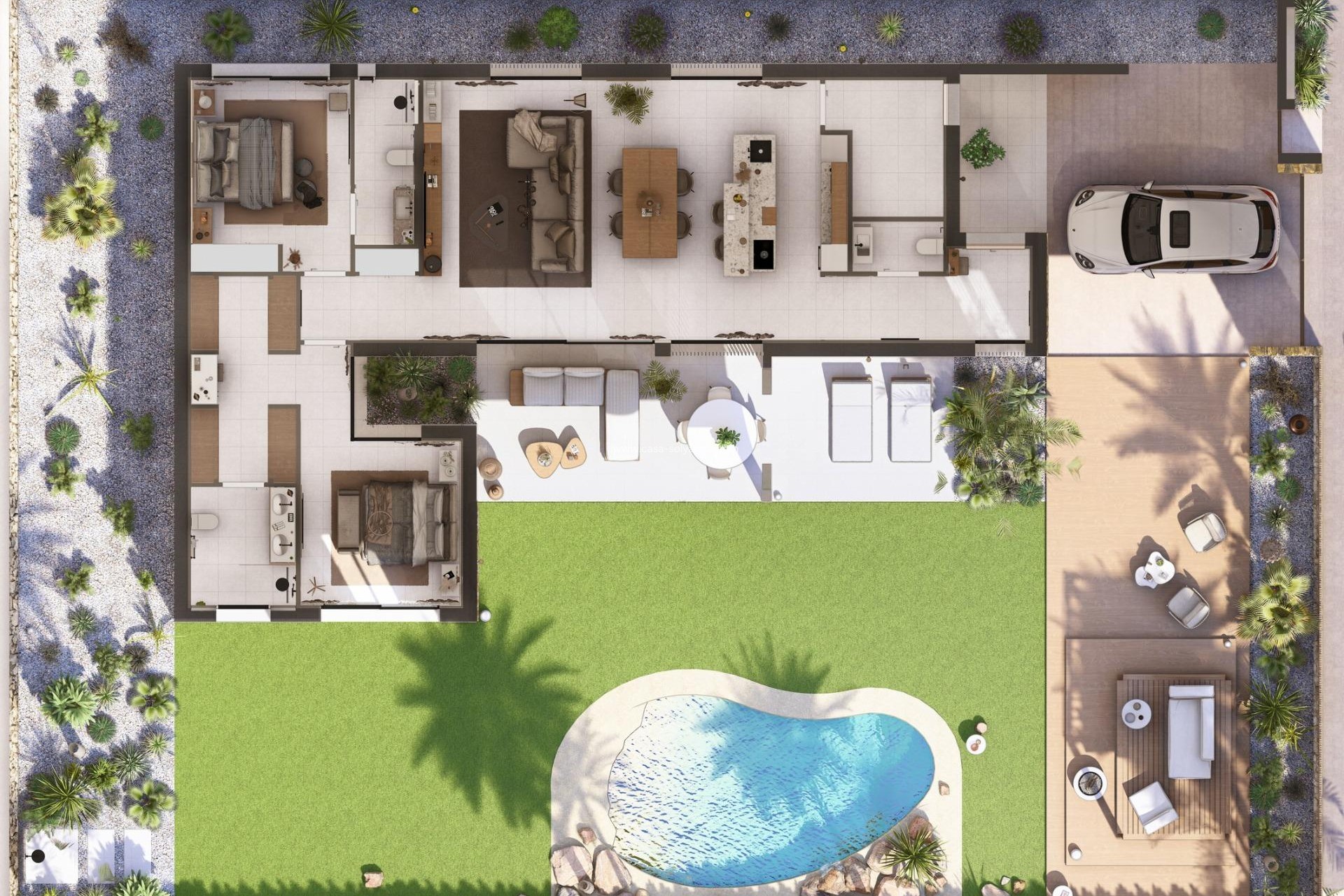 Nieuwbouw Woningen - Villa - Banos y Mendigo - Altaona Golf