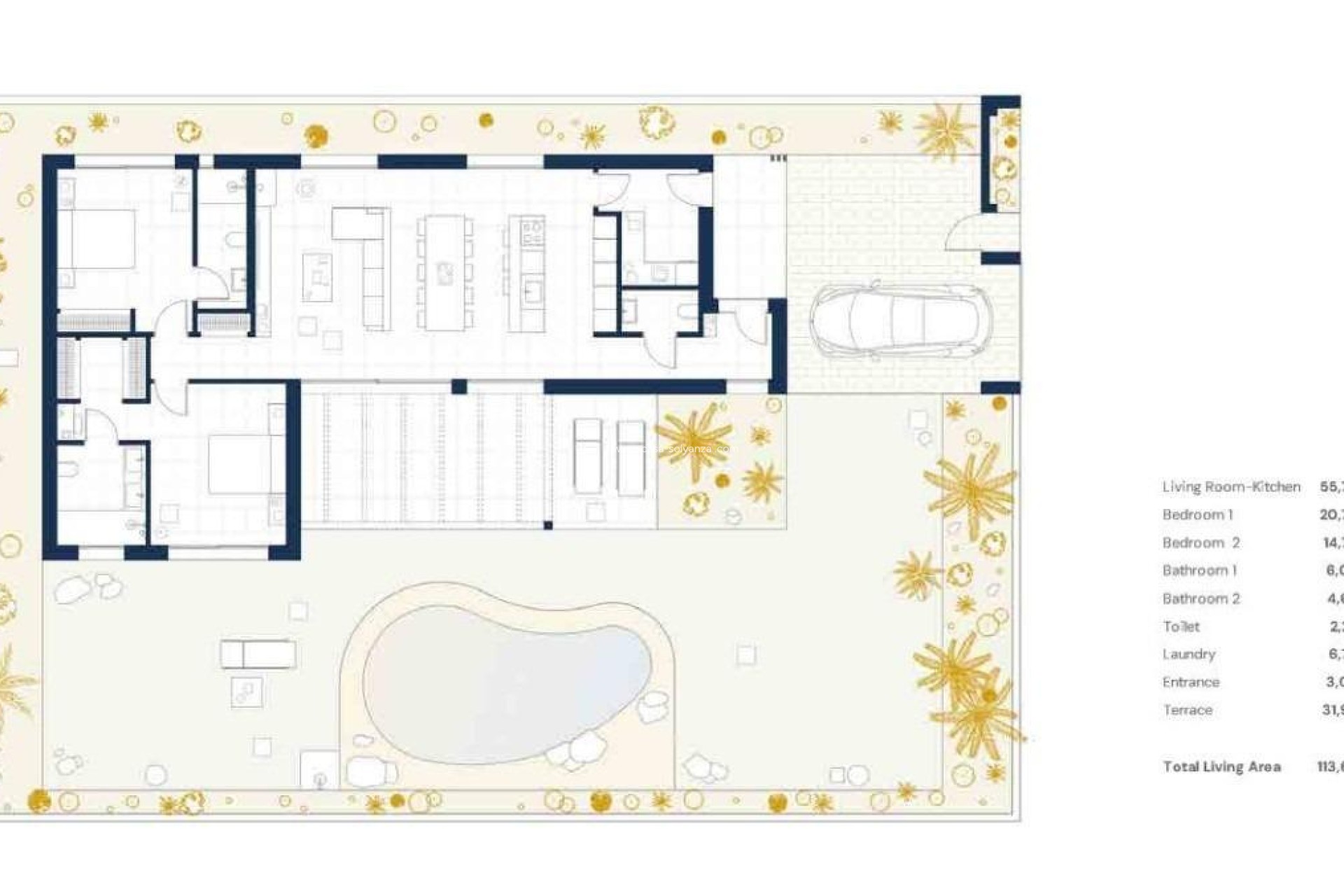 Nieuwbouw Woningen - Villa - Banos y Mendigo - Altaona Golf
