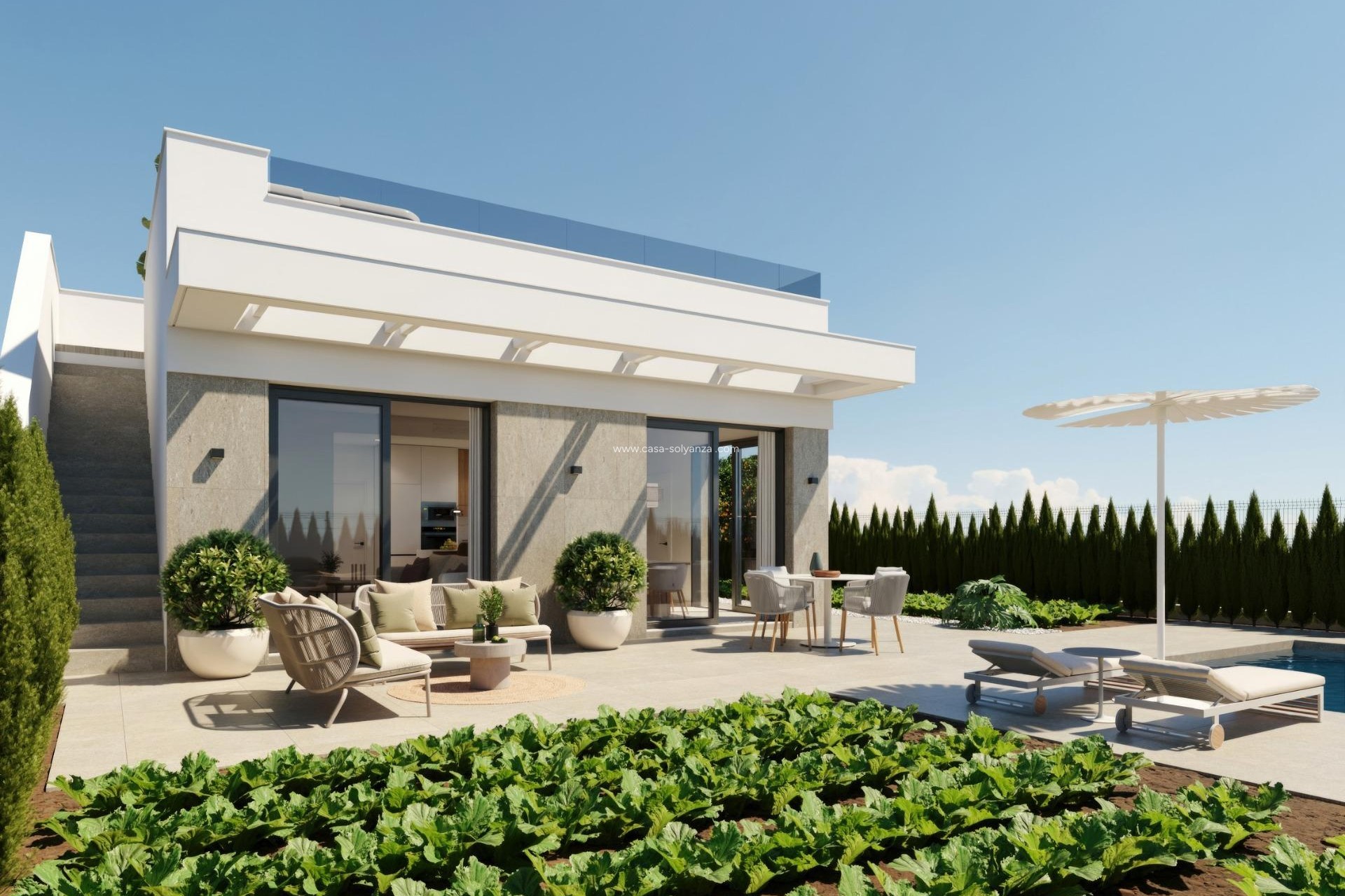 Nieuwbouw Woningen - Villa - Fuente Alamo - Hacienda Del Álamo Golf