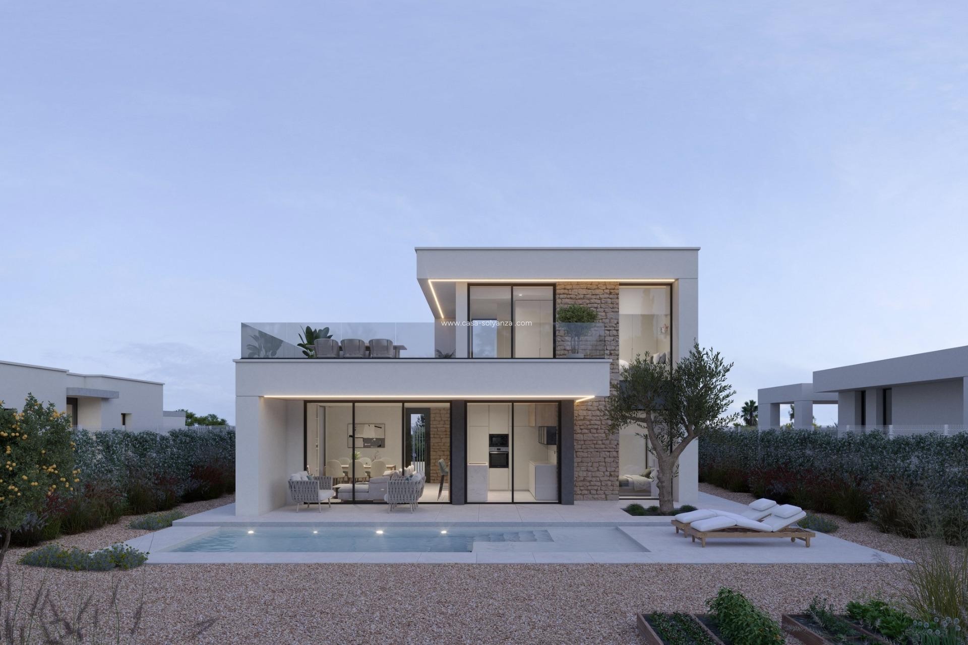 Nieuwbouw Woningen - Villa - Fuente Alamo - Hacienda del Alamo