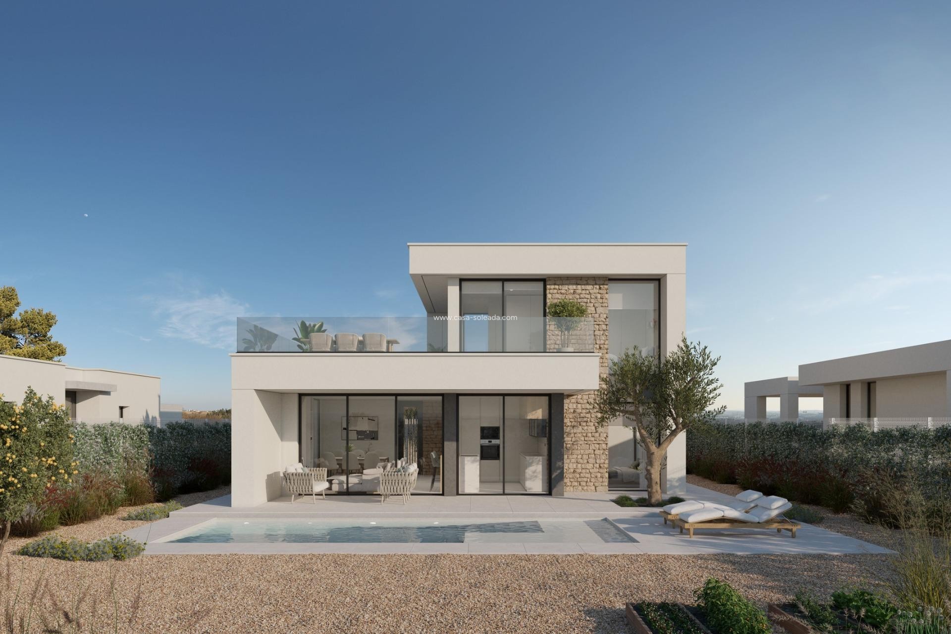 Nieuwbouw Woningen - Villa - Fuente Alamo - Hacienda del Alamo