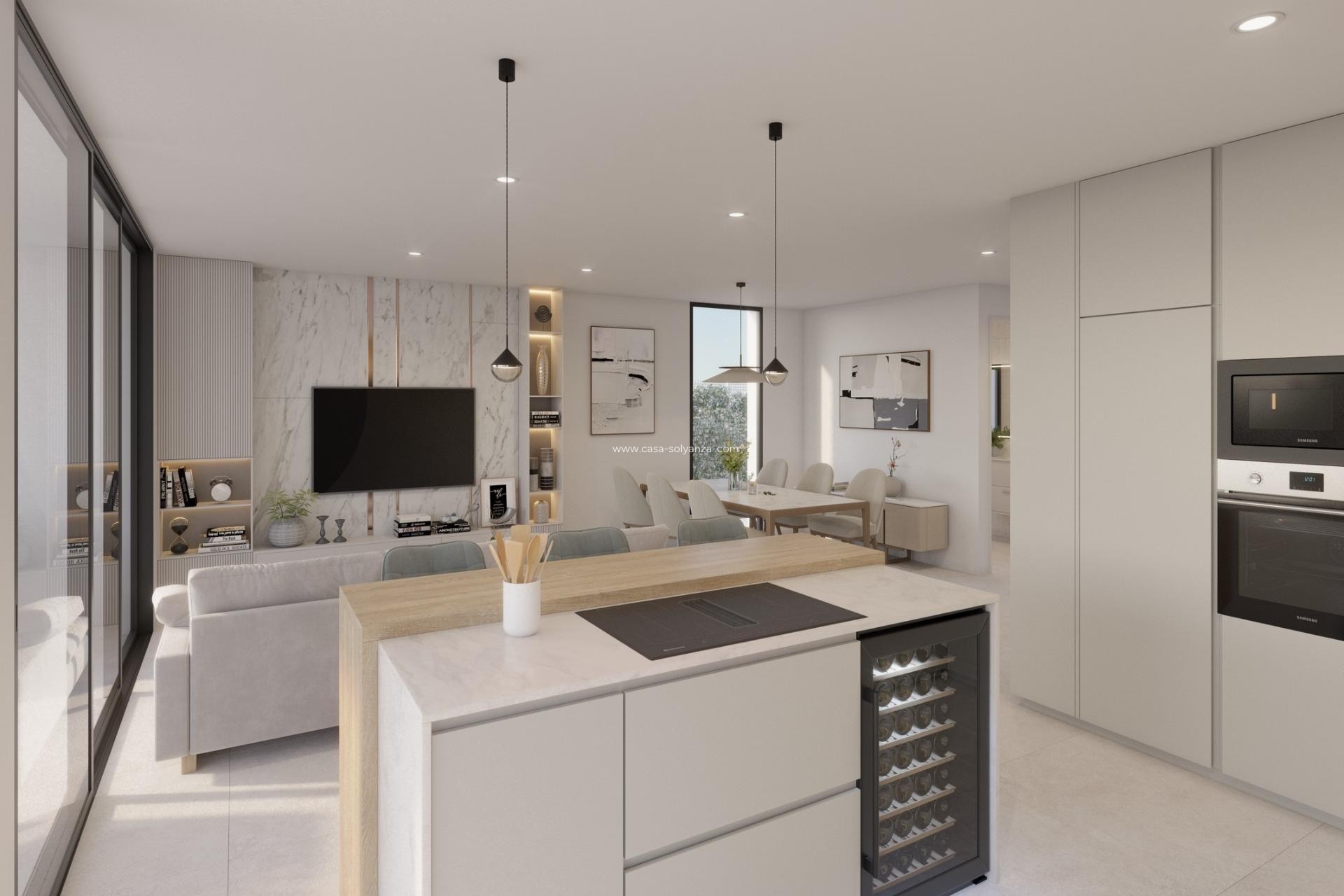 Nieuwbouw Woningen - Villa - Fuente Alamo - Hacienda del Alamo