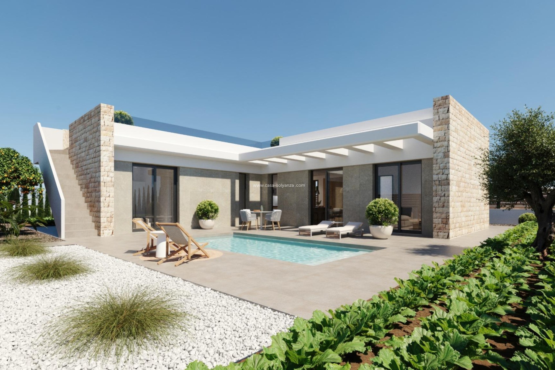 Nieuwbouw Woningen - Villa - Fuente Alamo - Hacienda del Alamo