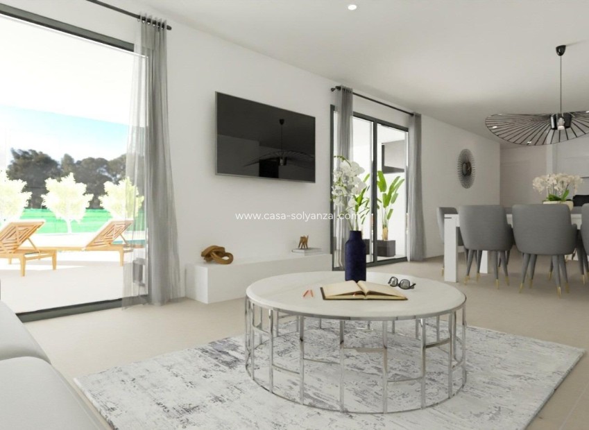 Nieuwbouw Woningen - Villa - Hondón de las Nieves - Urbaniz La Montañosa