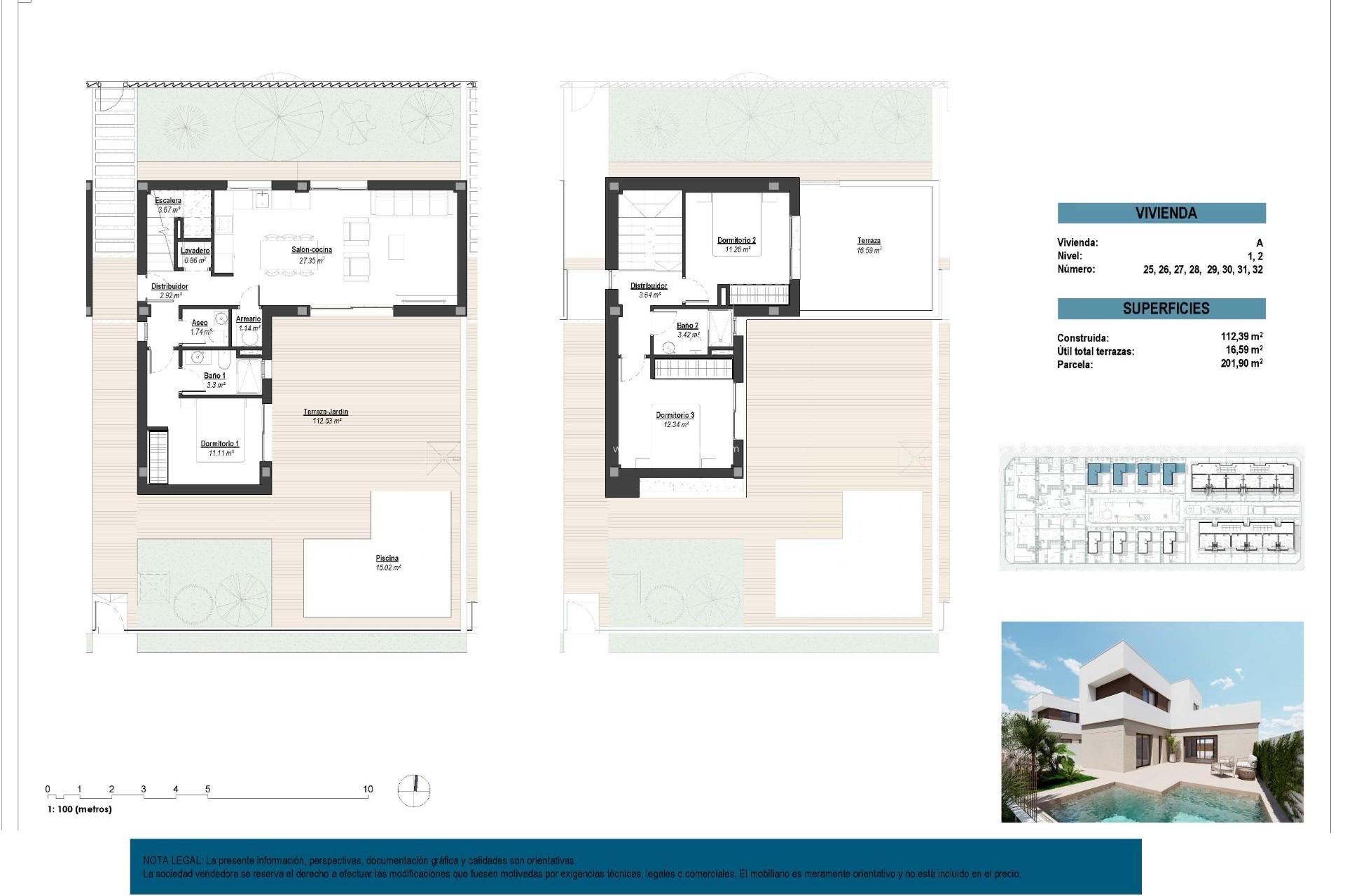 Nieuwbouw Woningen - Villa - Los Alcázares - Serena Golf