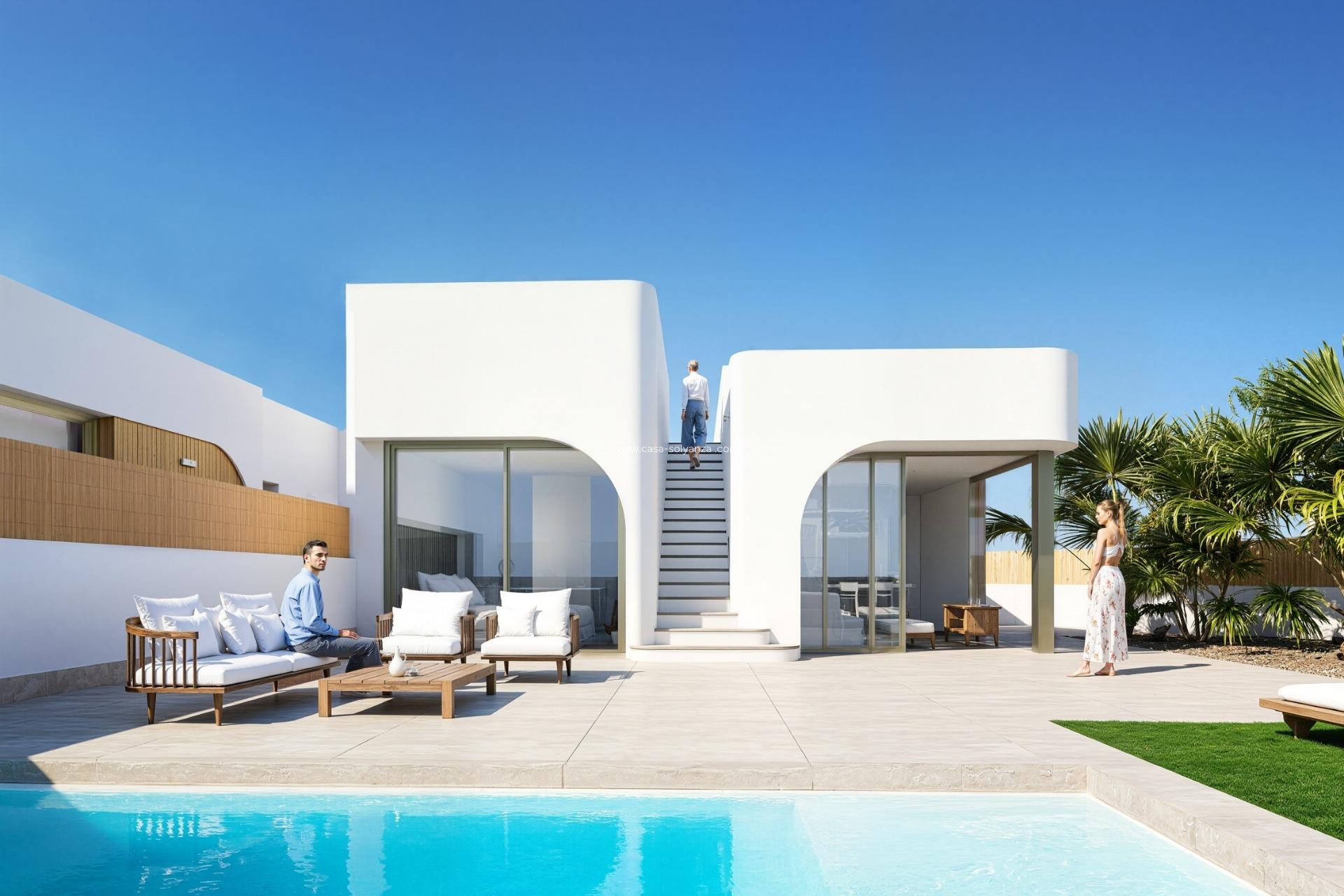 Nieuwbouw Woningen - Villa - Los Alcázares - Serena Golf