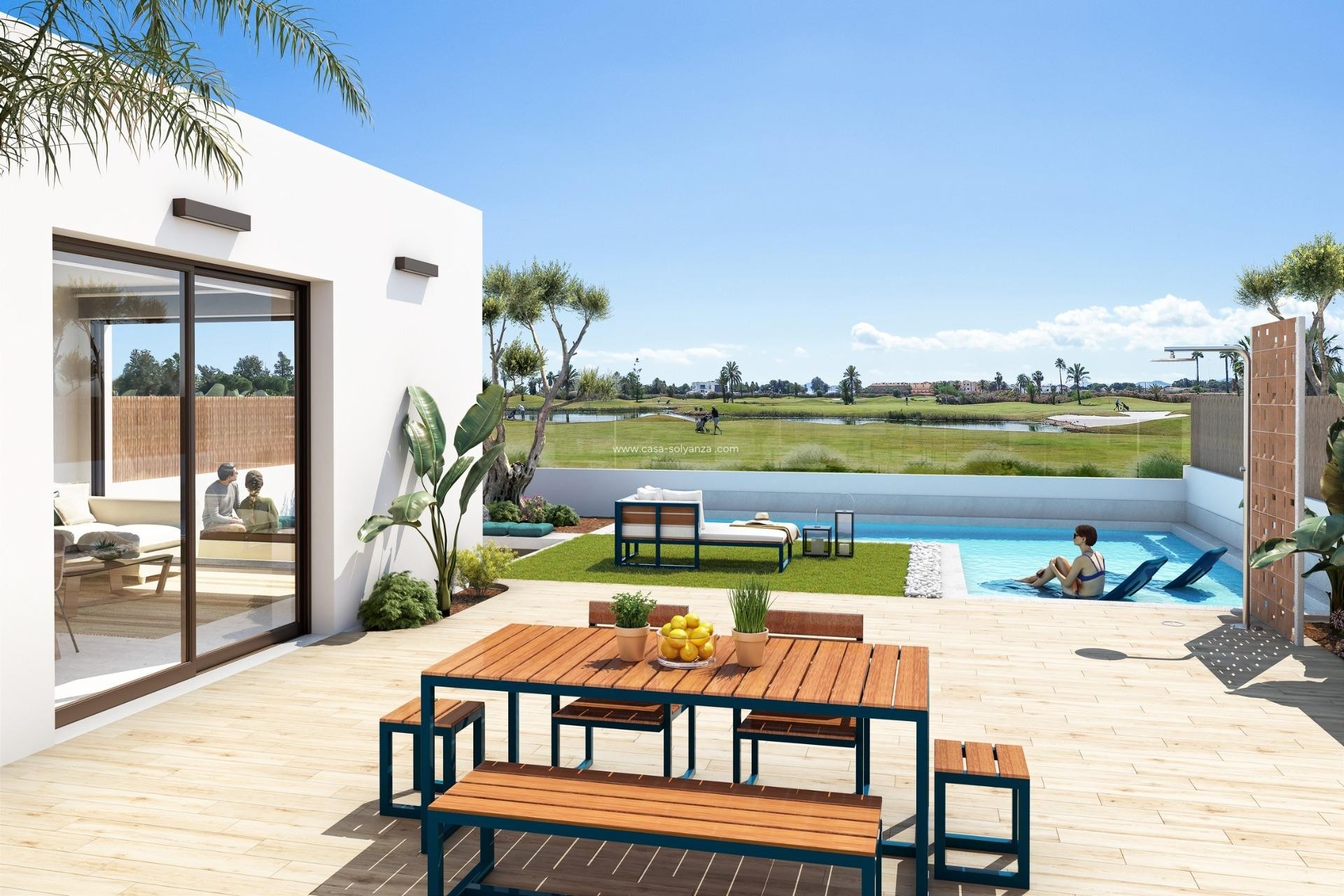Nieuwbouw Woningen - Villa - Los Alcázares - Serena Golf