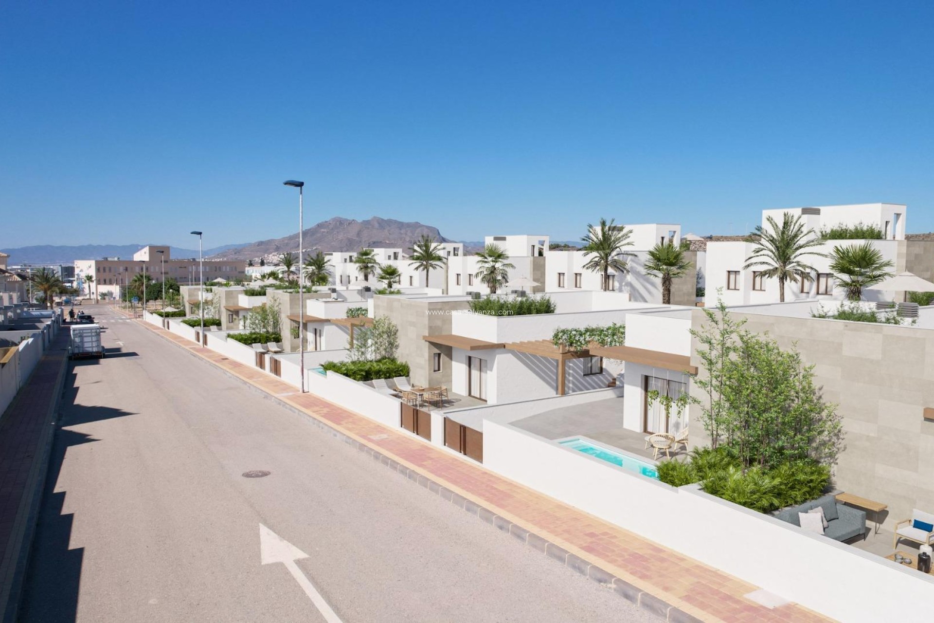 Nieuwbouw Woningen - Villa - Puerto de Mazarron - Caleñares