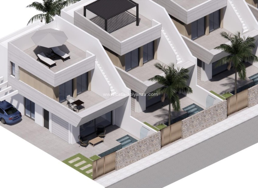 Nieuwbouw Woningen - Villa - San javier - Parque de los leones