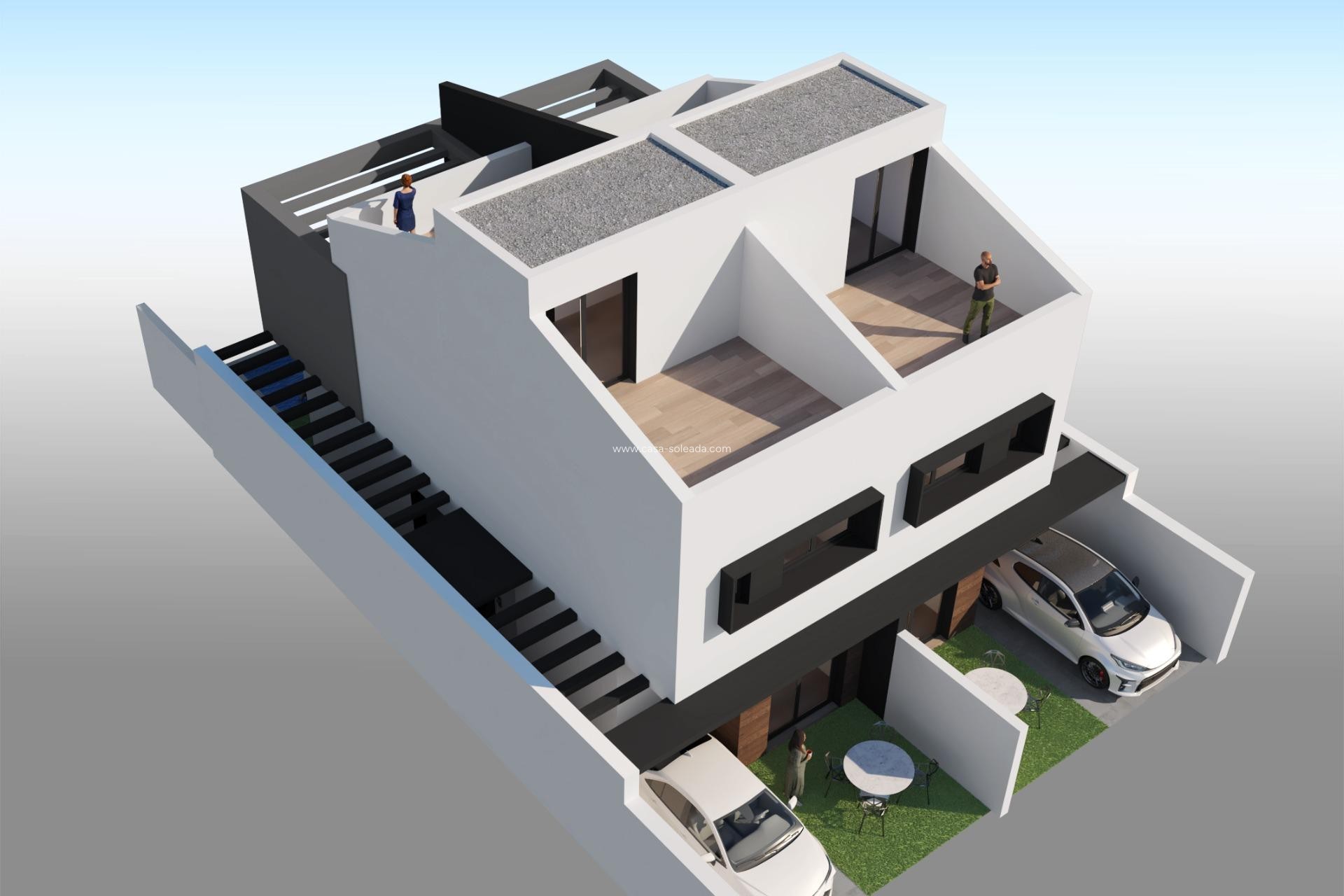 Nieuwbouw Woningen - Villa - San javier - Santiago de la Ribera