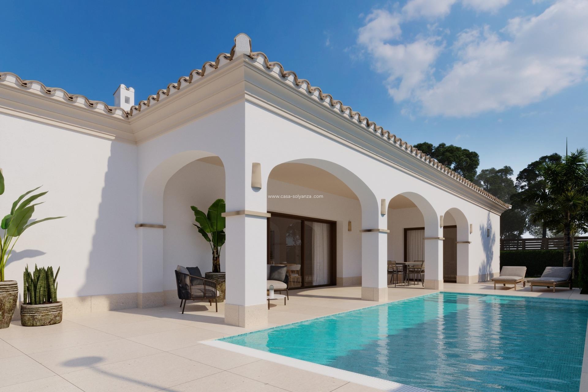 Nieuwbouw Woningen - Villa - San Pedro del Pinatar - Lo pagan