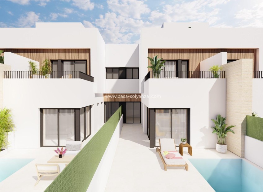 Nieuwbouw Woningen - Villa - Santiago de la Ribera