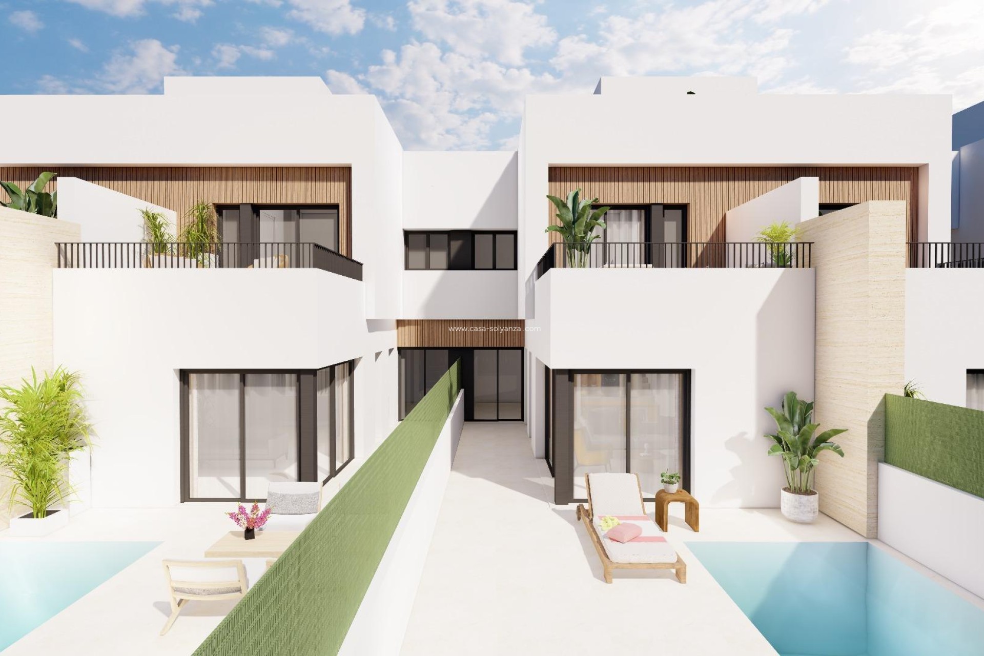 Nieuwbouw Woningen - Villa - Santiago de la Ribera